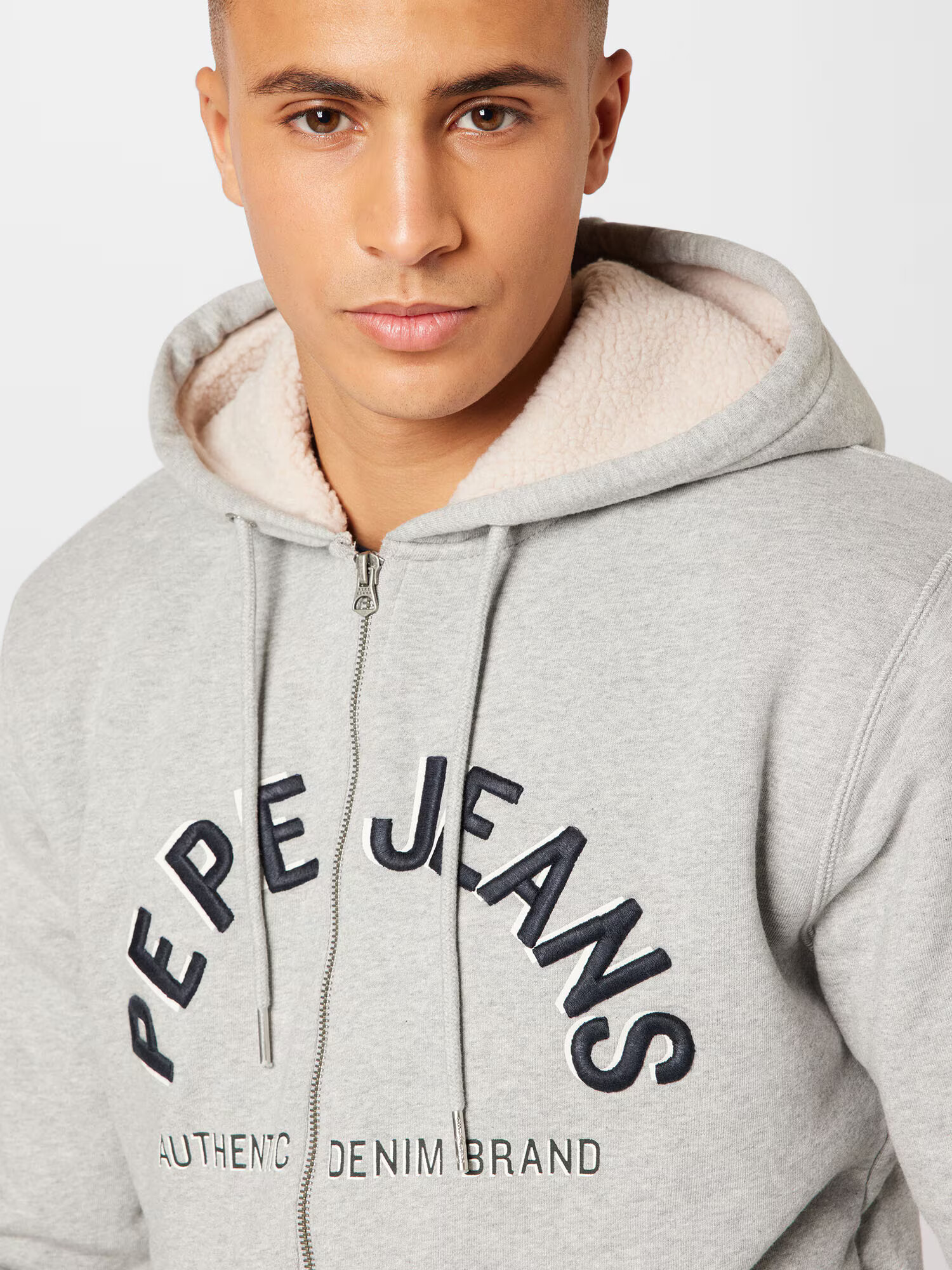 Pepe Jeans Hanorac 'Pace' bleumarin / gri - Pled.ro