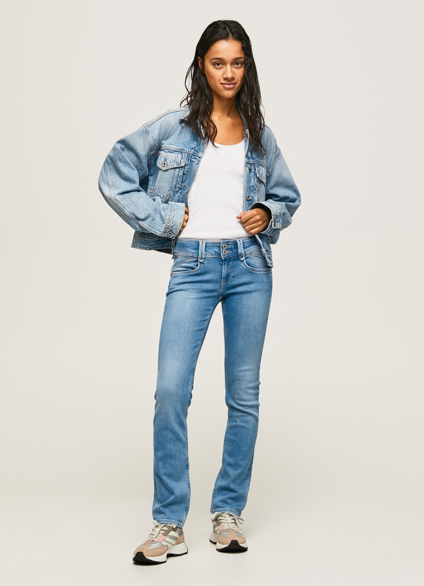 Pepe Jeans Jeans albastru denim - Pled.ro