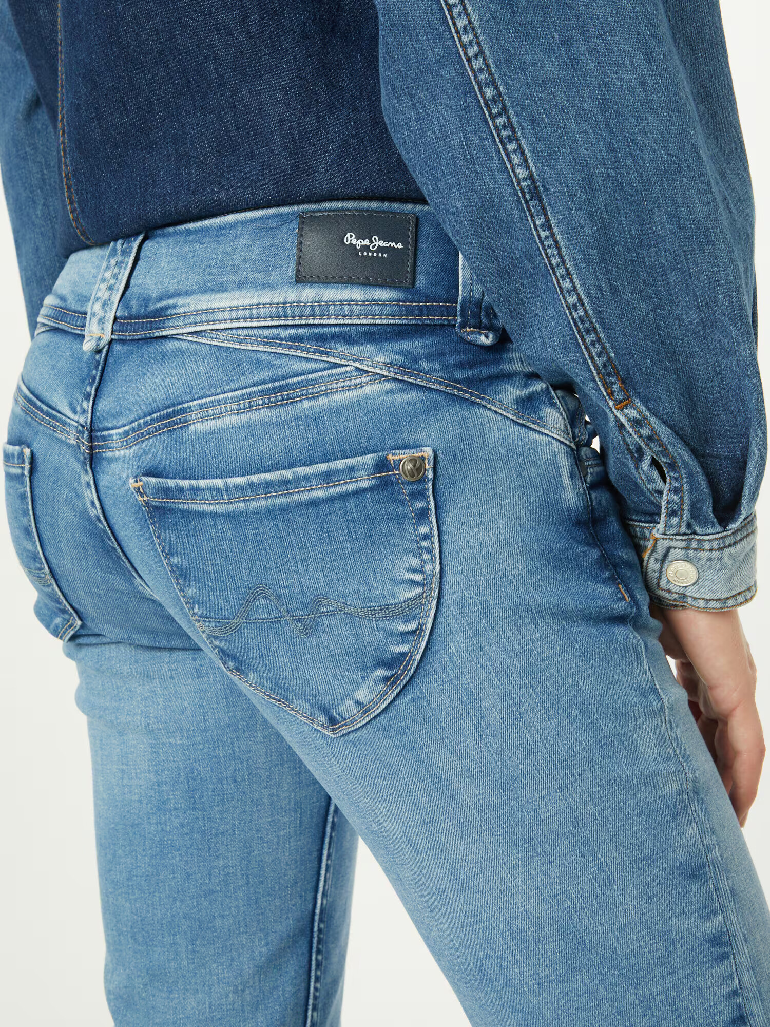 Pepe Jeans Jeans albastru denim - Pled.ro