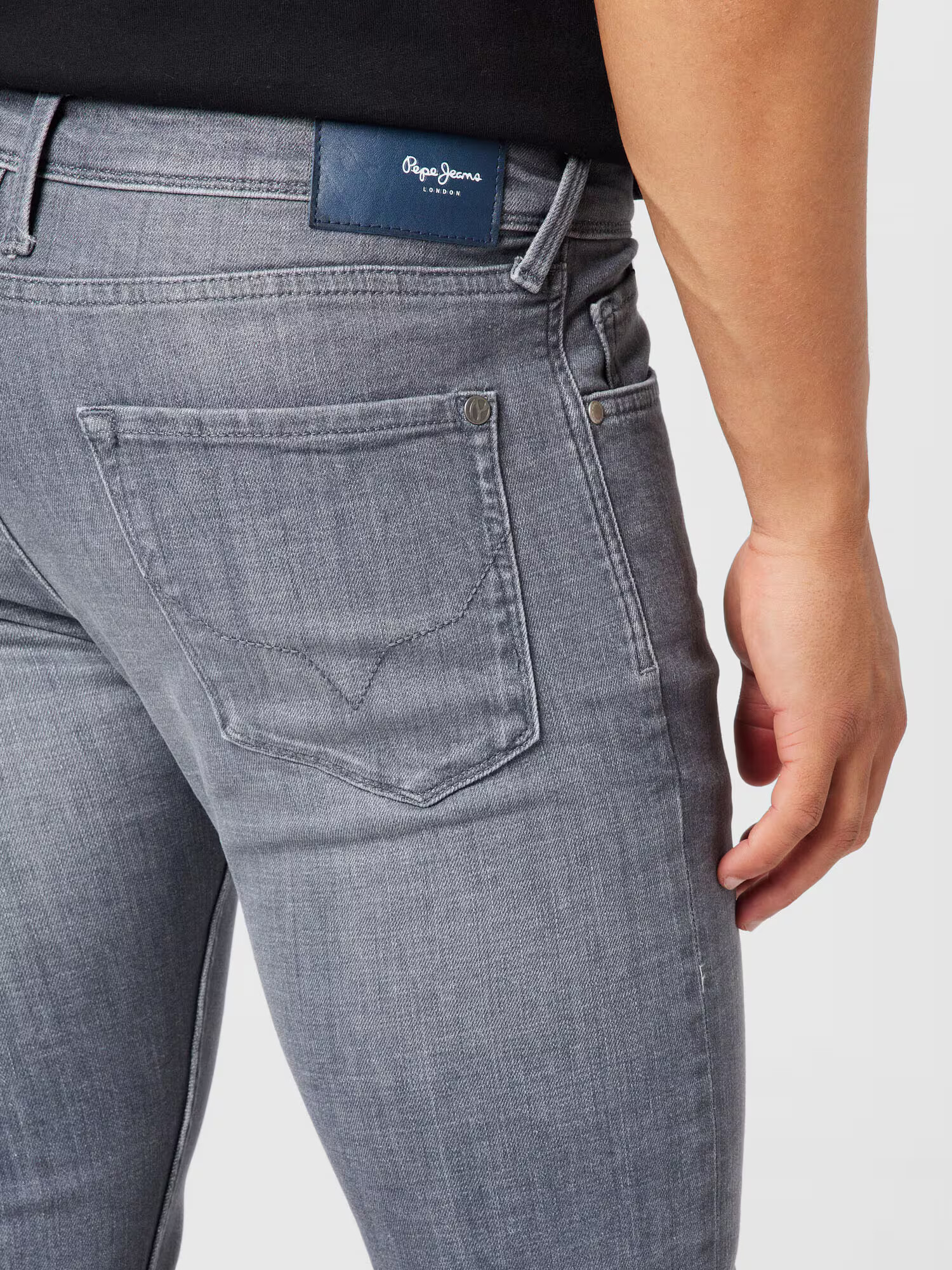 Pepe Jeans Jeans 'Finsbury' albastru porumbel - Pled.ro