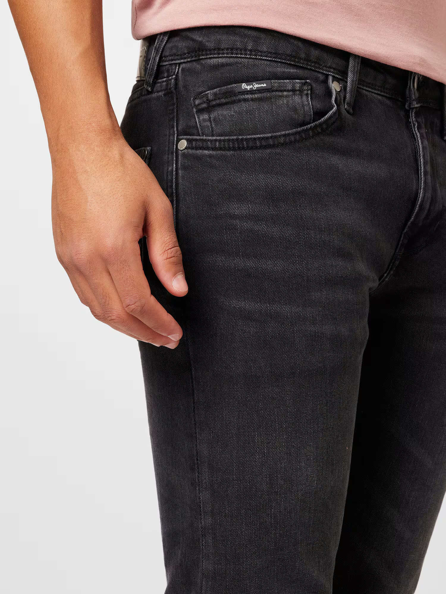 Pepe Jeans Jeans 'FINSBURY' negru denim - Pled.ro