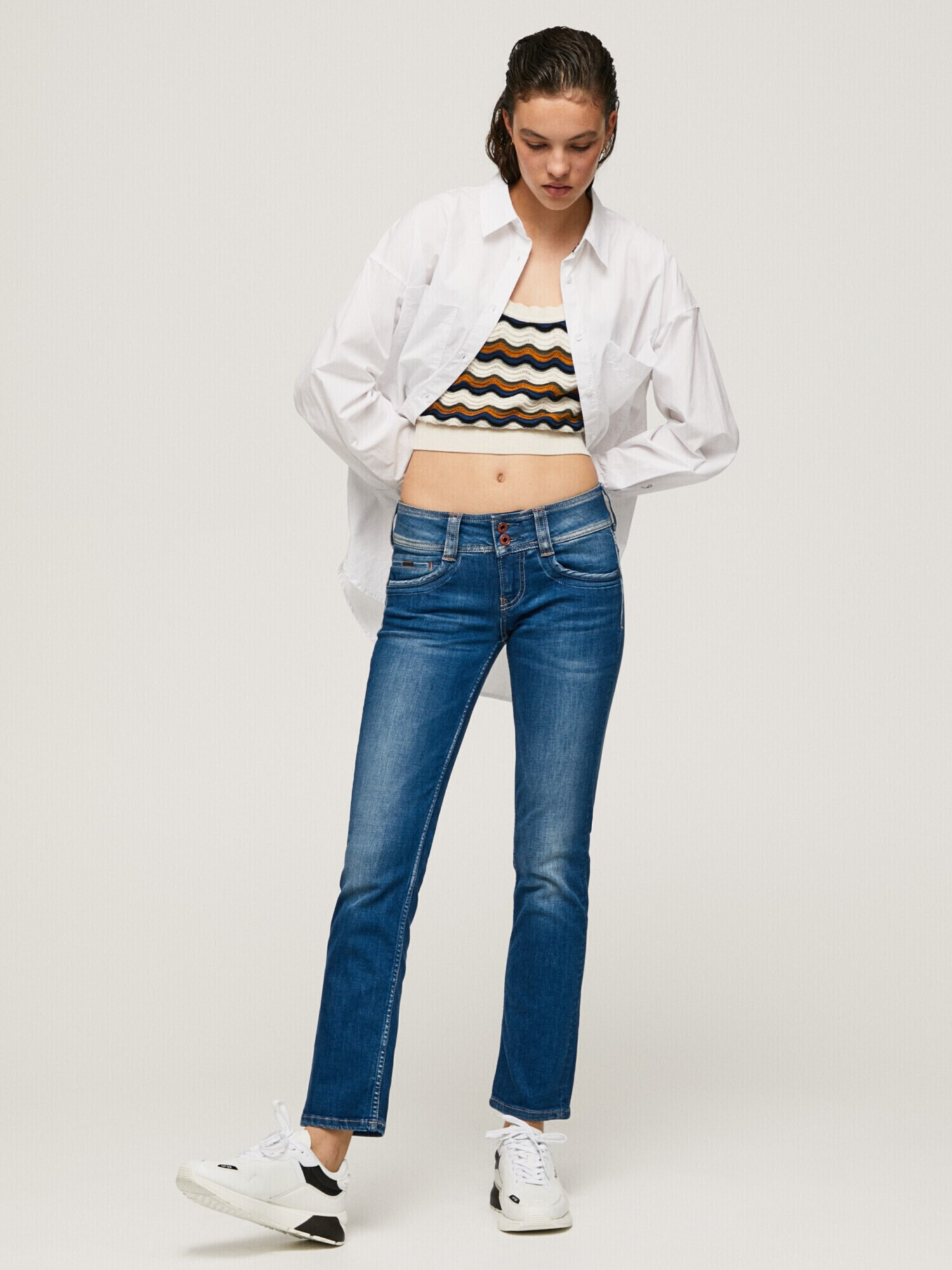 Pepe Jeans Jeans 'Gen' albastru denim - Pled.ro