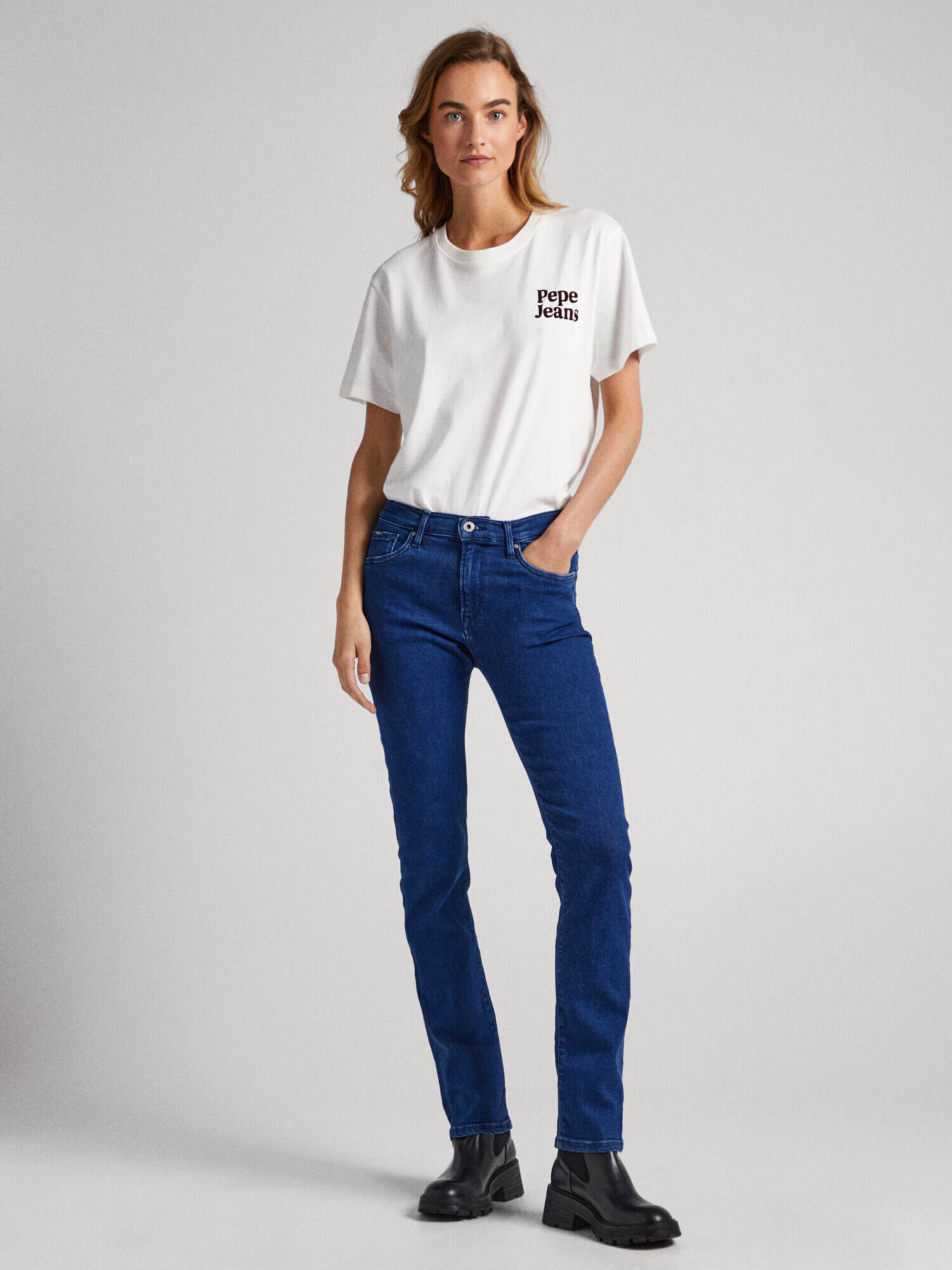 Pepe Jeans Jeans 'Grace' albastru denim - Pled.ro