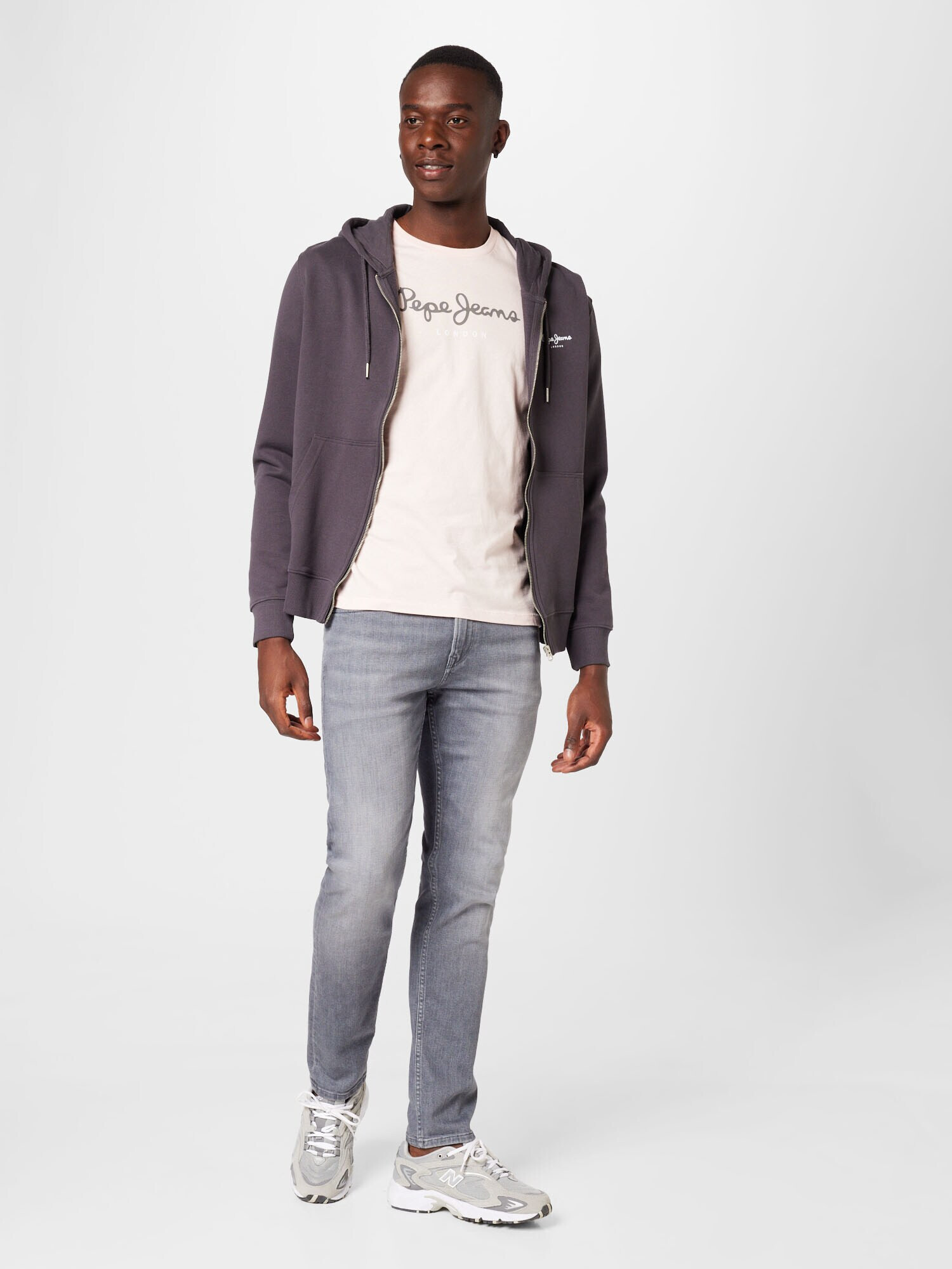 Pepe Jeans Jeans 'Hatch' gri denim - Pled.ro