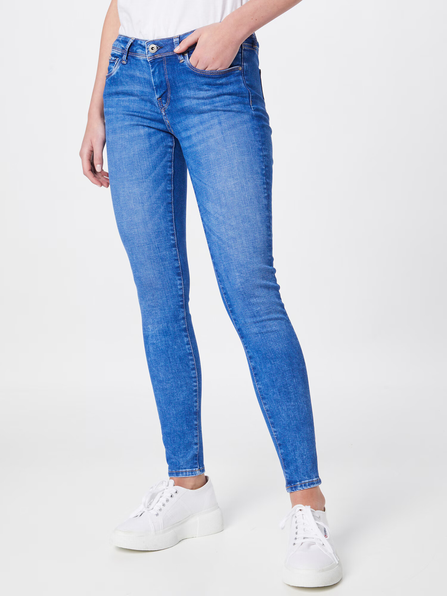 Pepe Jeans Jeans 'LOLA' albastru denim - Pled.ro