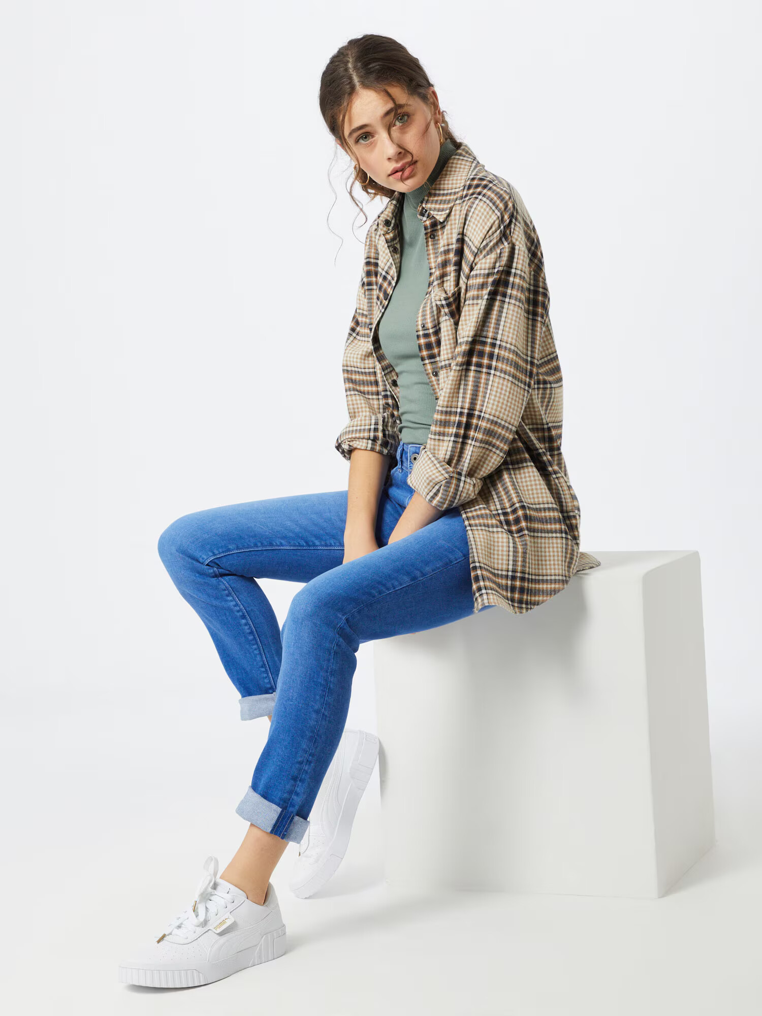 Pepe Jeans Jeans 'New Brooke' albastru denim - Pled.ro