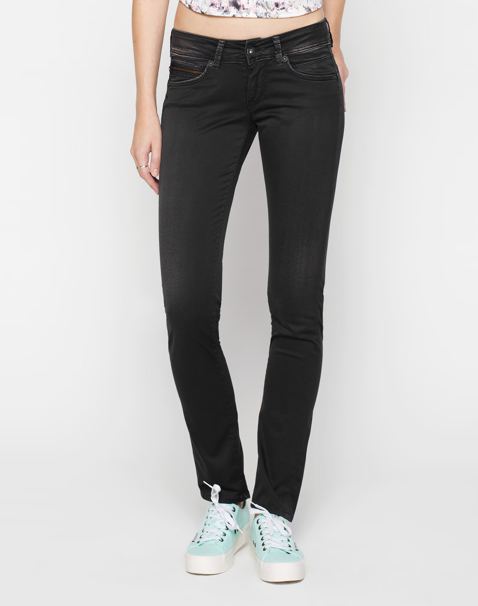 Pepe Jeans Jeans 'New Brooke' negru denim - Pled.ro