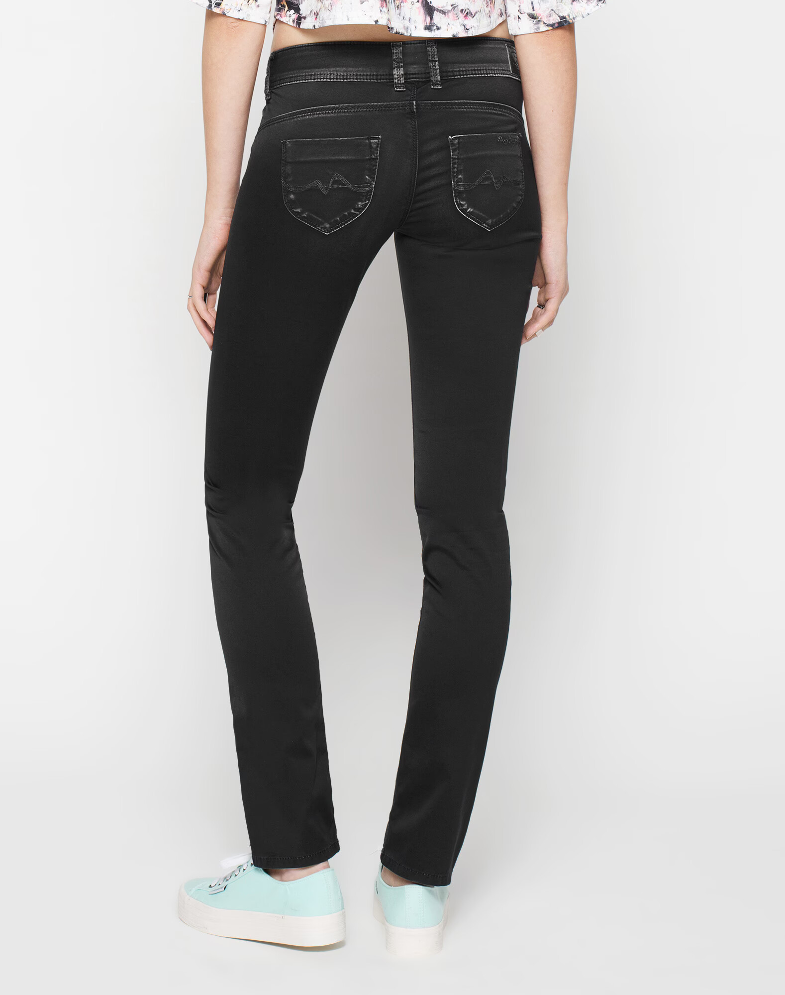 Pepe Jeans Jeans 'New Brooke' negru denim - Pled.ro