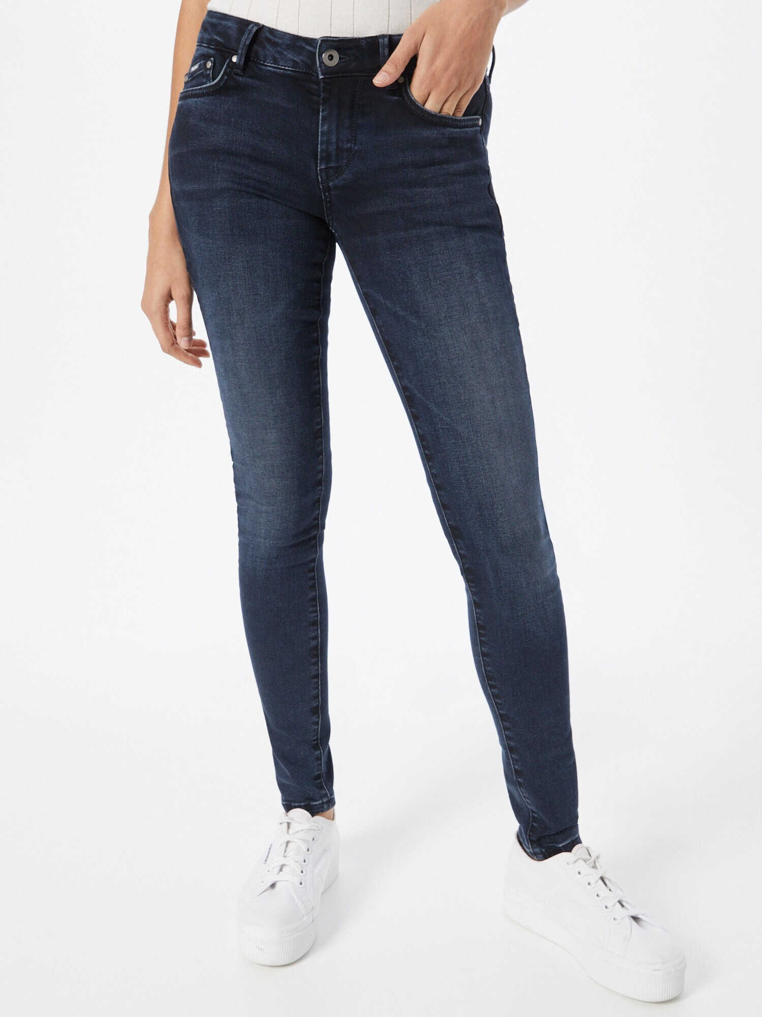 Pepe Jeans Jeans 'Pixie' albastru - Pled.ro