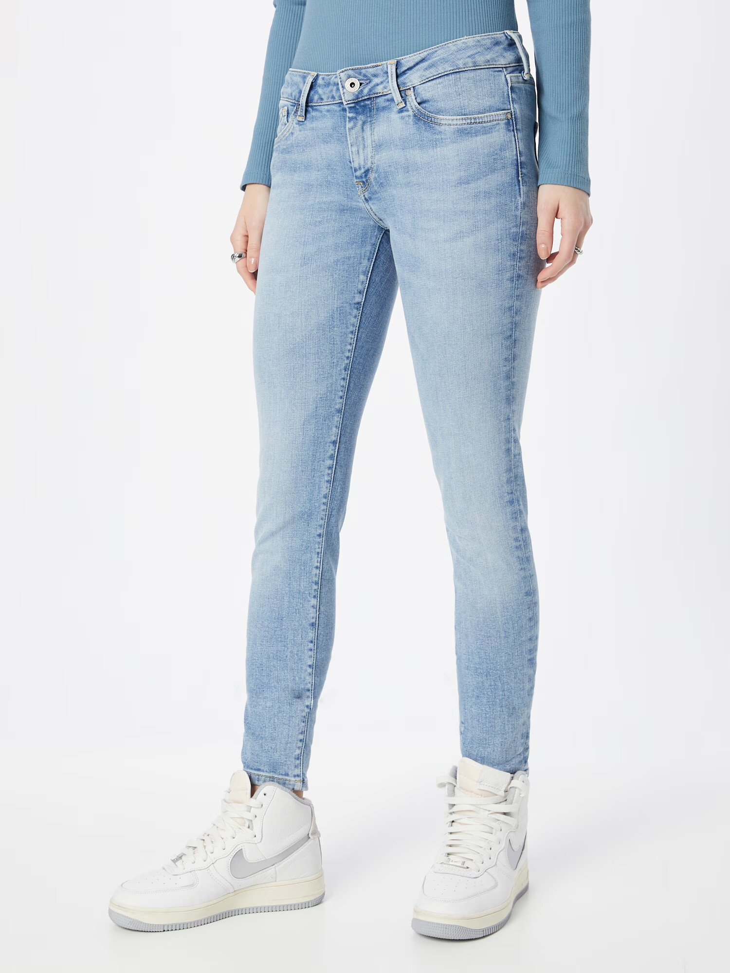 Pepe Jeans Jeans 'Pixie' albastru denim - Pled.ro