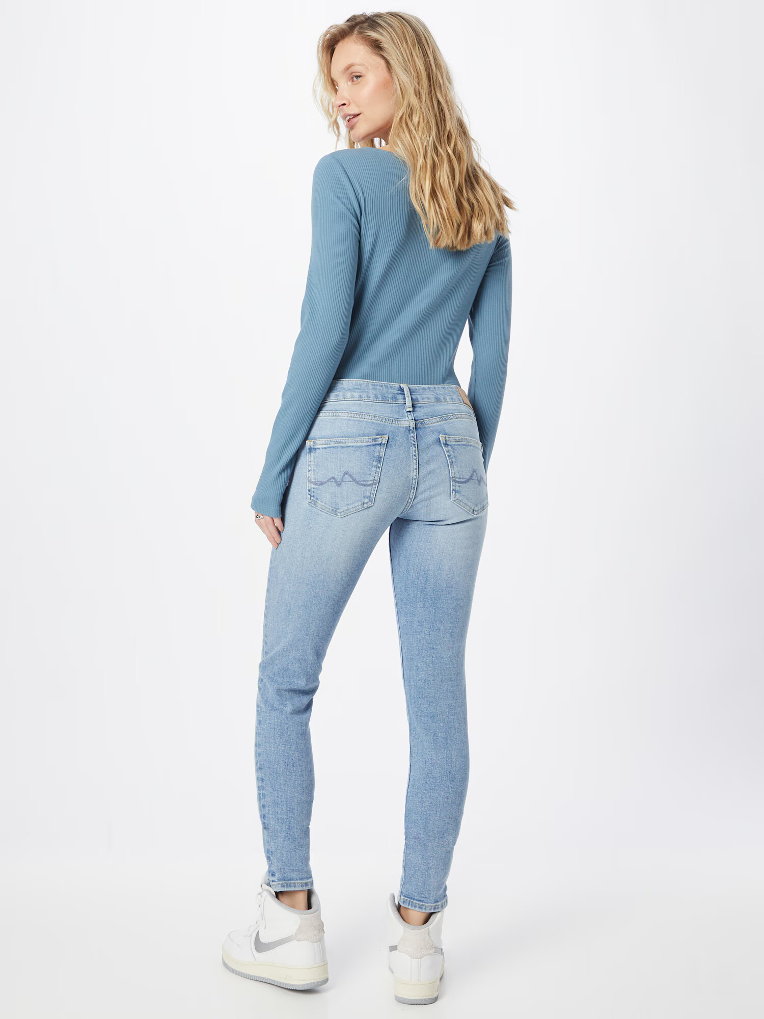 Pepe Jeans Jeans 'Pixie' albastru denim - Pled.ro