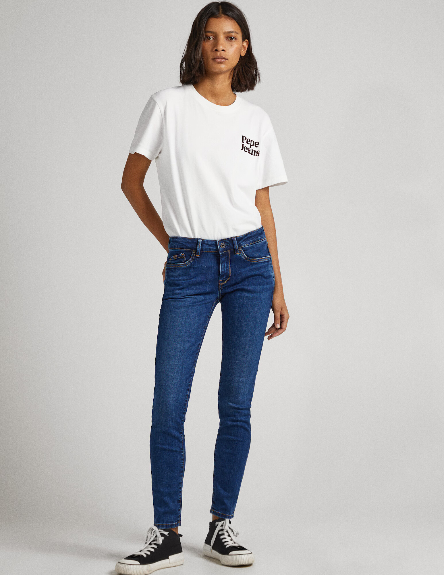 Pepe Jeans Jeans ' PIXIE ' albastru denim - Pled.ro