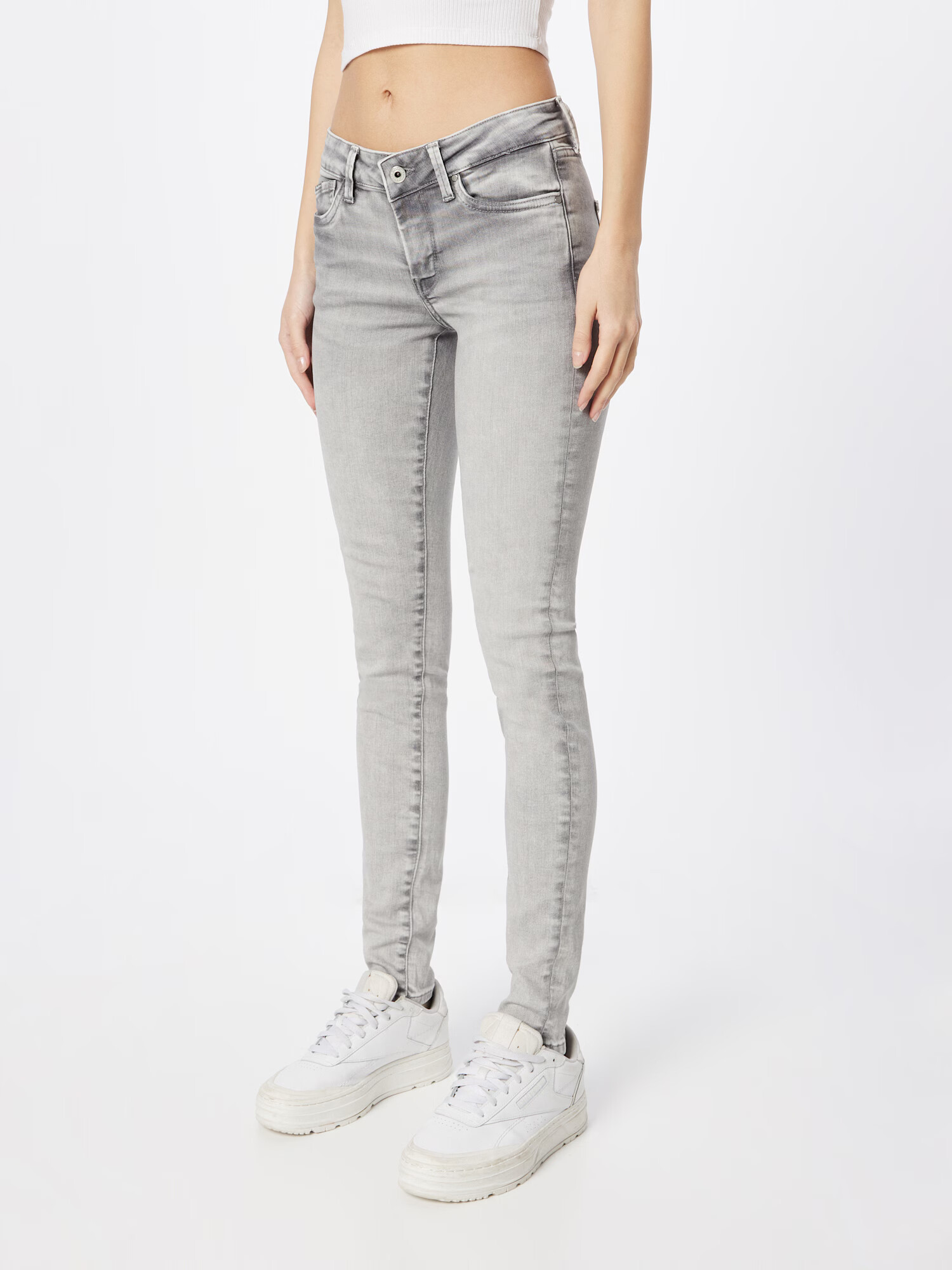 Pepe Jeans Jeans 'PIXIE' gri deschis - Pled.ro