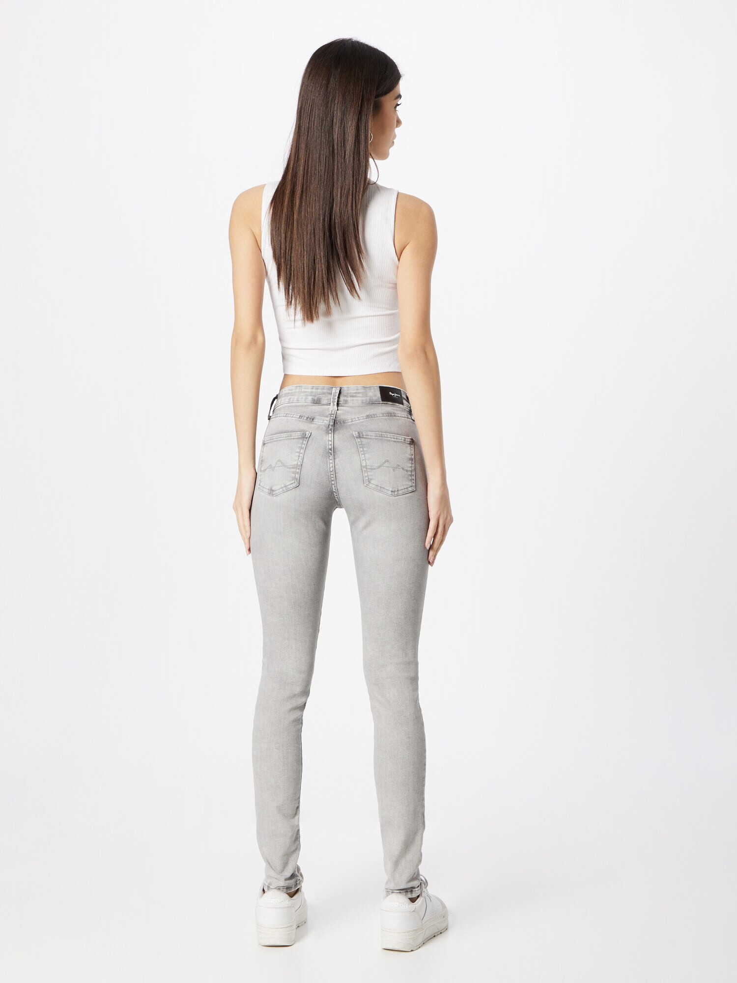 Pepe Jeans Jeans 'PIXIE' gri deschis - Pled.ro