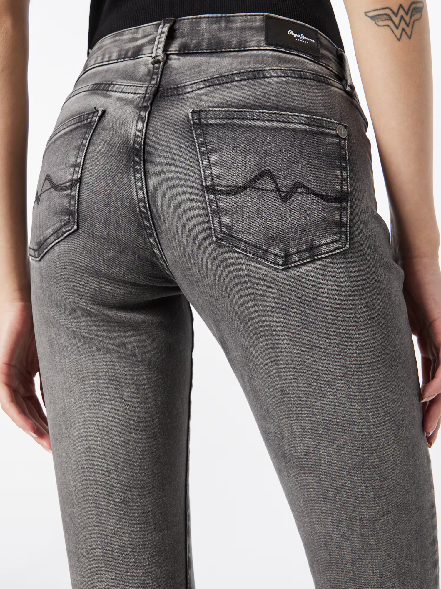 Pepe Jeans Jeans 'Pixie' negru denim - Pled.ro