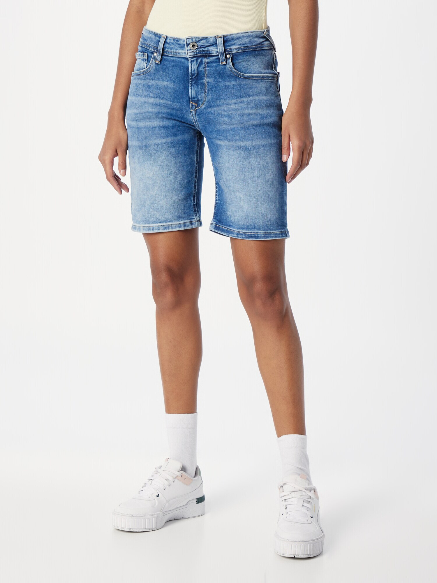 Pepe Jeans Jeans 'Poppy' albastru denim - Pled.ro