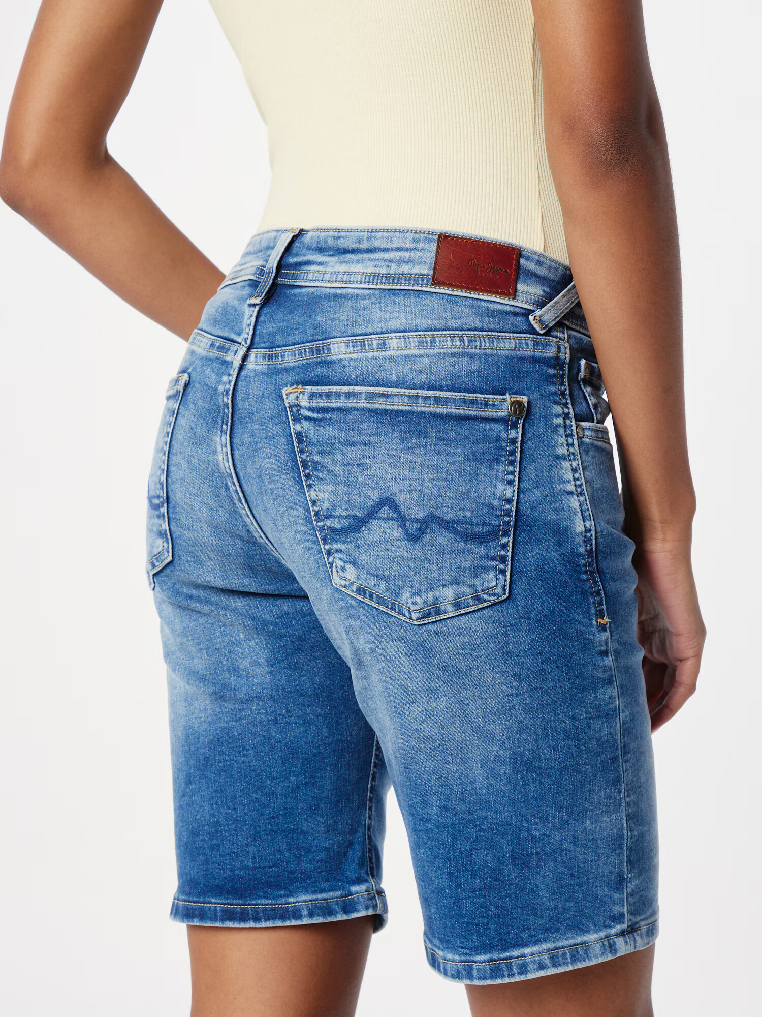 Pepe Jeans Jeans 'Poppy' albastru denim - Pled.ro