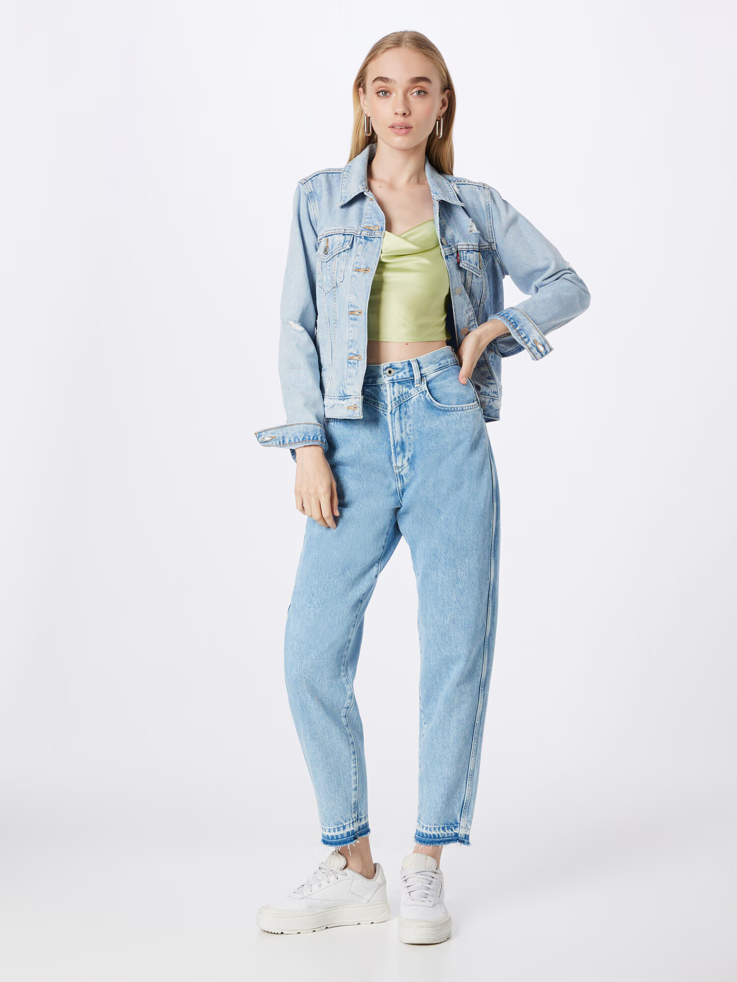 Pepe Jeans Jeans 'RACHEL' albastru deschis - Pled.ro