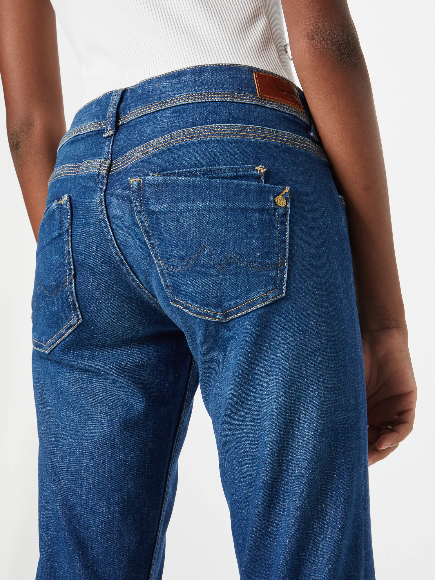 Pepe Jeans Jeans 'Saturn' albastru denim - Pled.ro