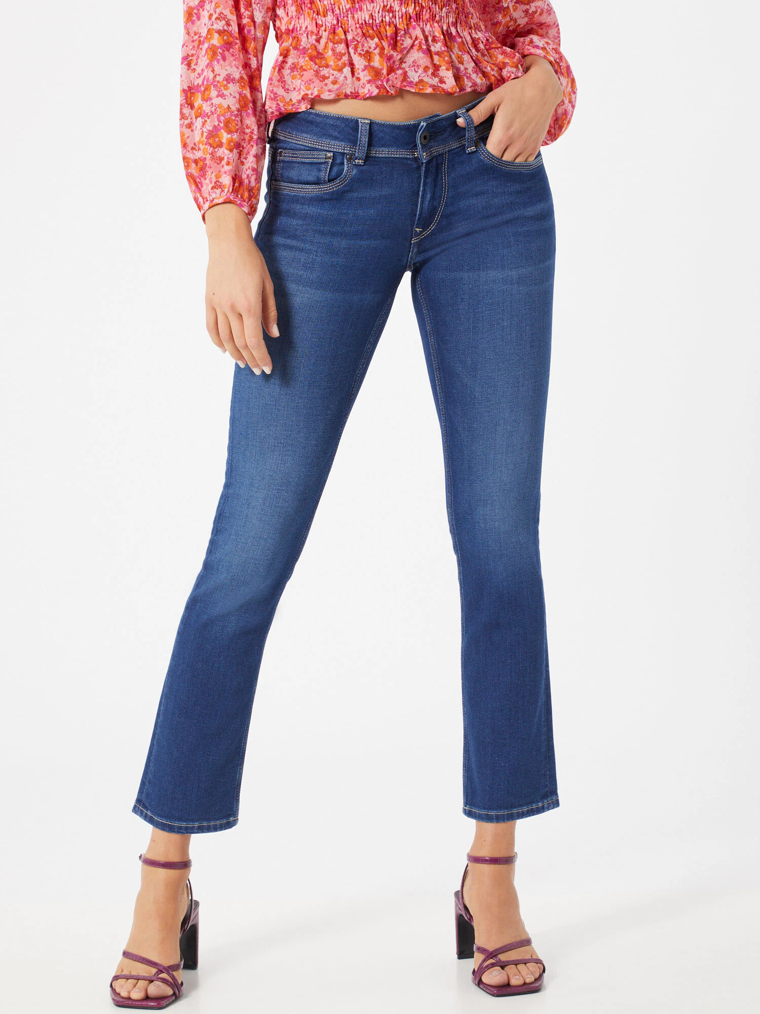 Pepe Jeans Jeans 'Saturn' albastru denim - Pled.ro