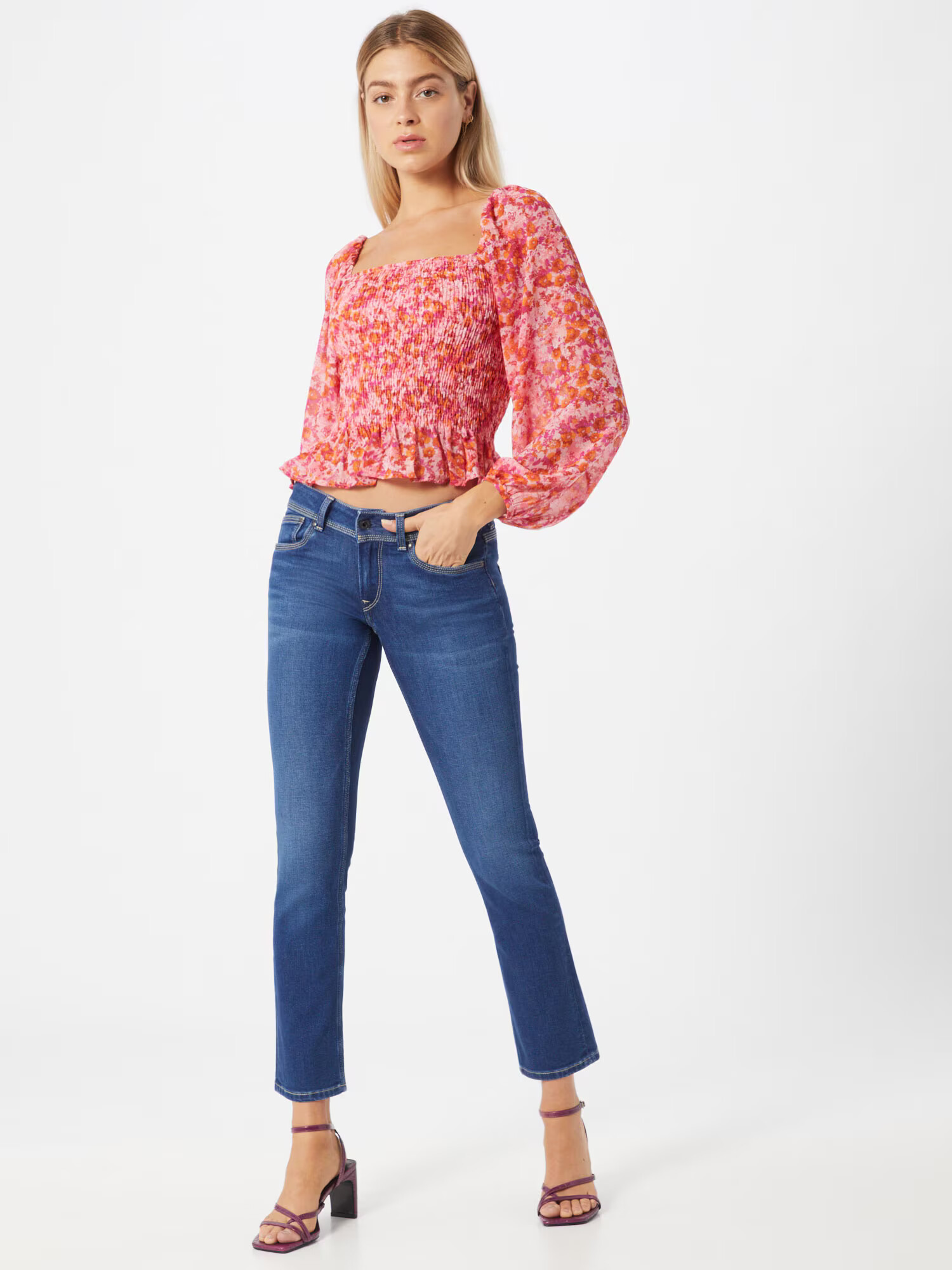 Pepe Jeans Jeans 'Saturn' albastru denim - Pled.ro