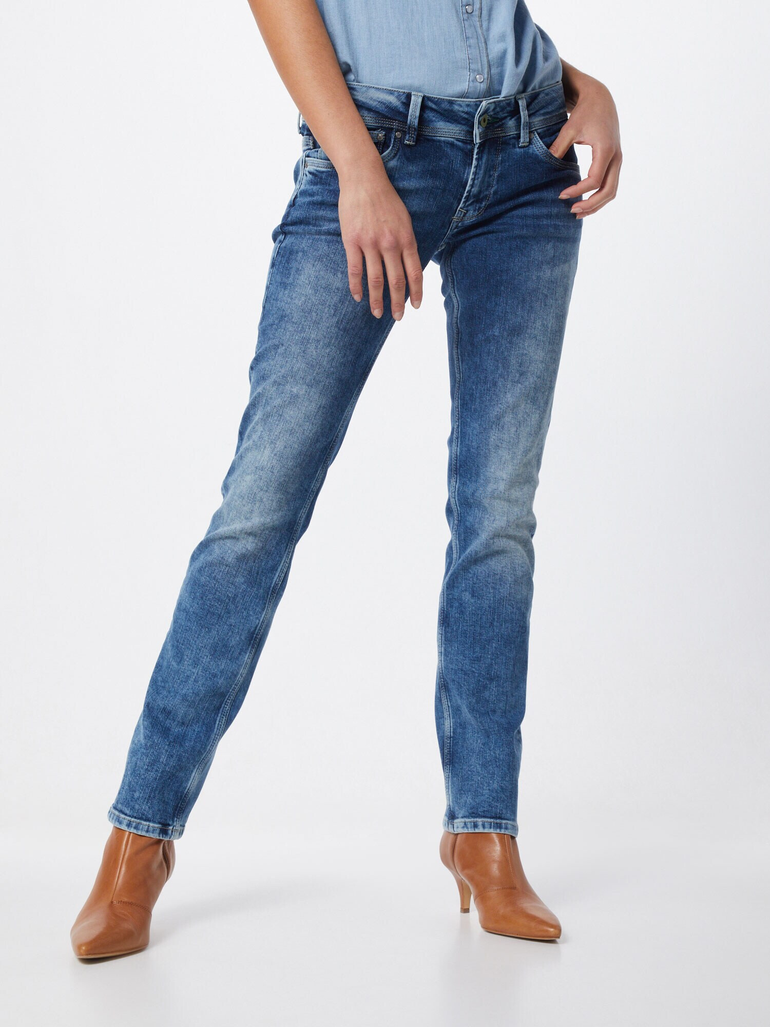 Pepe Jeans Jeans 'Saturn' albastru denim - Pled.ro