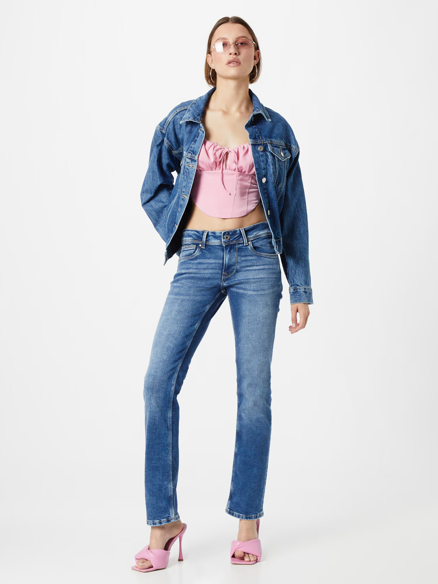 Pepe Jeans Jeans 'SATURN' albastru denim - Pled.ro