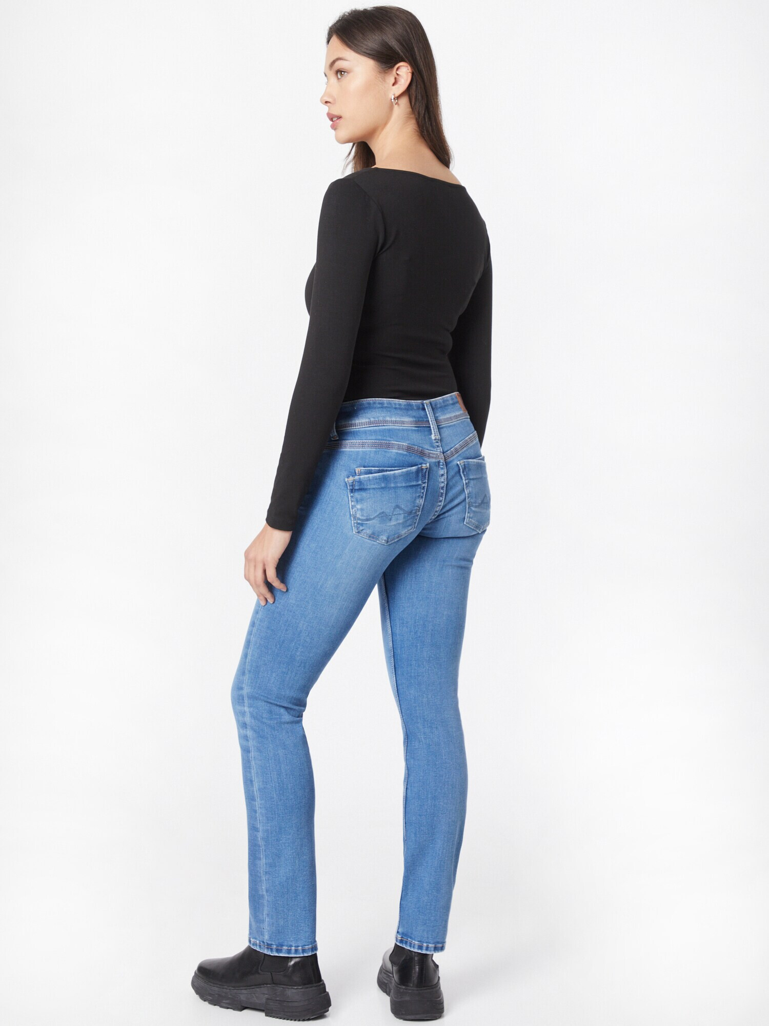 Pepe Jeans Jeans 'Saturn' albastru deschis - Pled.ro