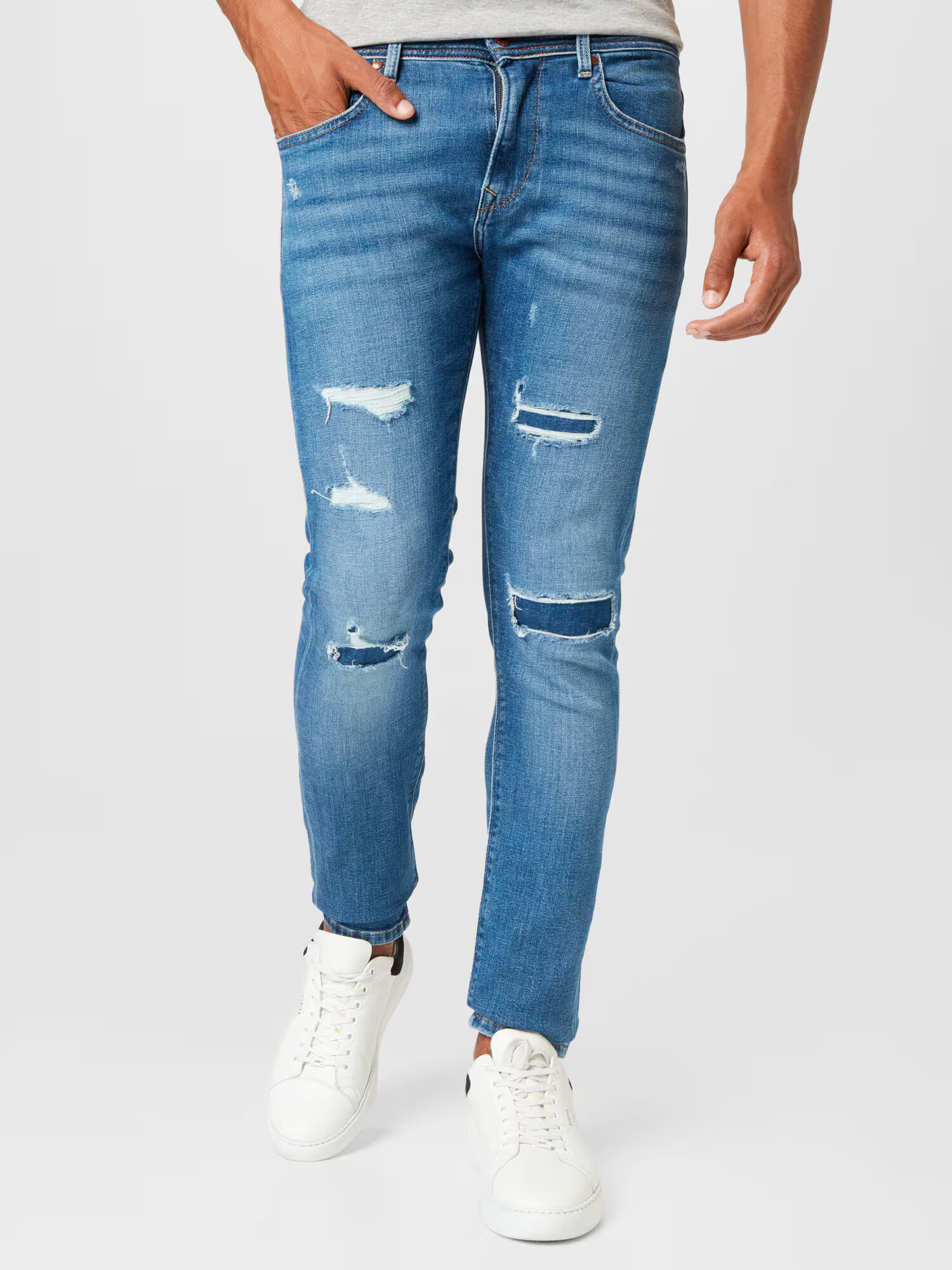 Pepe Jeans Jeans 'STANLEY' albastru denim - Pled.ro