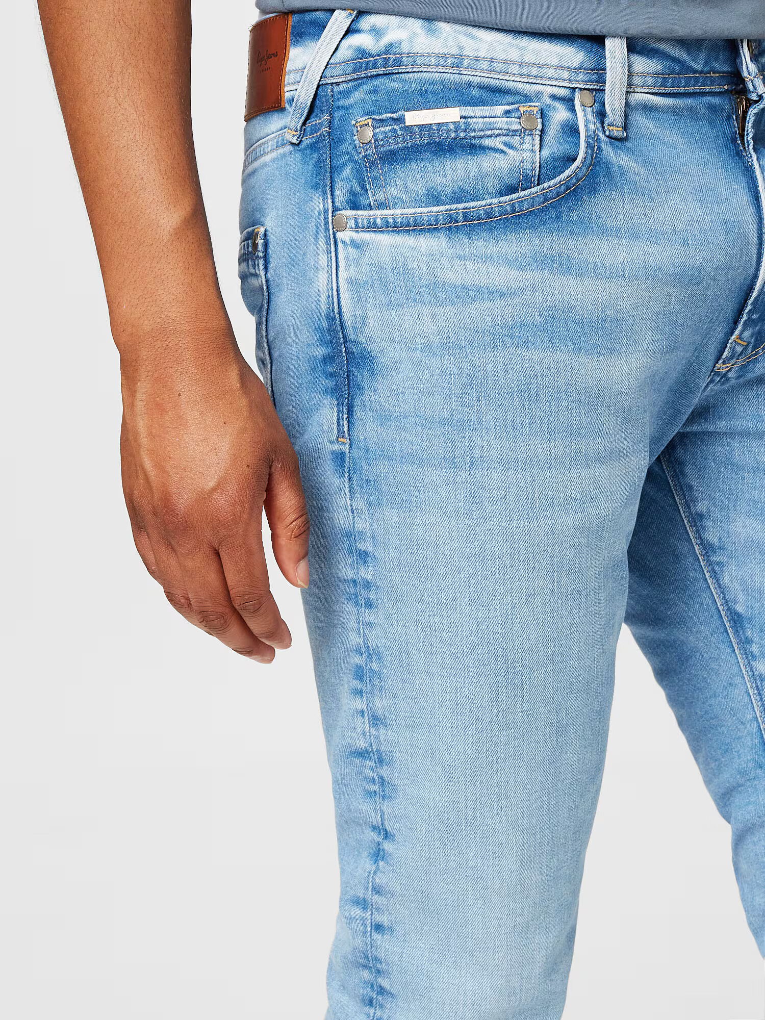 Pepe Jeans Jeans 'STANLEY' albastru denim - Pled.ro