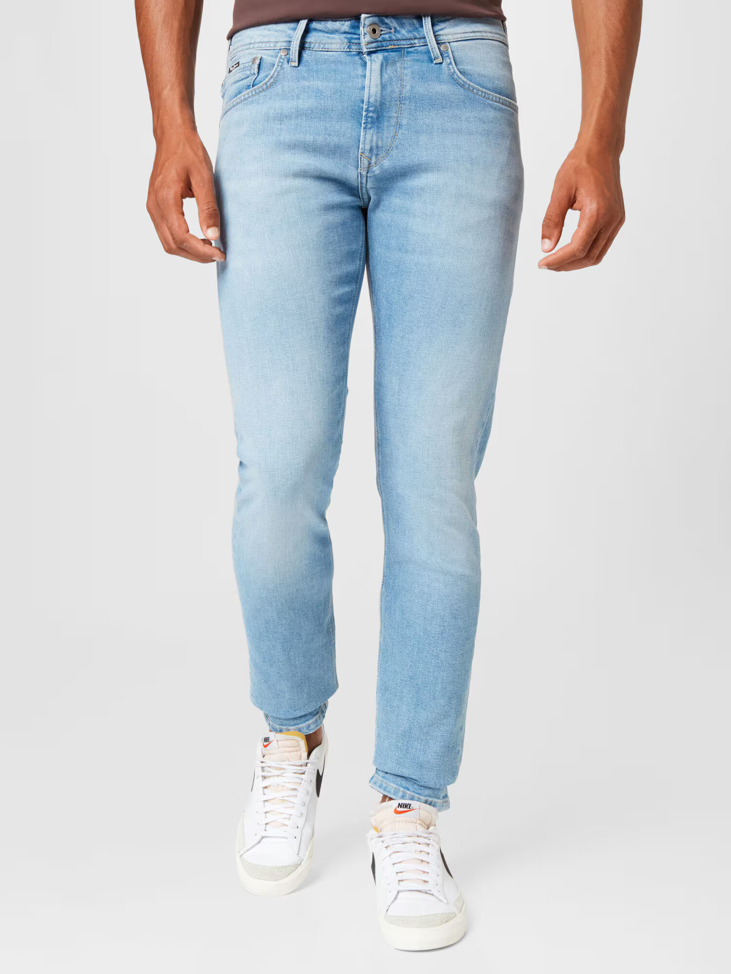 Pepe Jeans Jeans 'Stanley' albastru deschis - Pled.ro