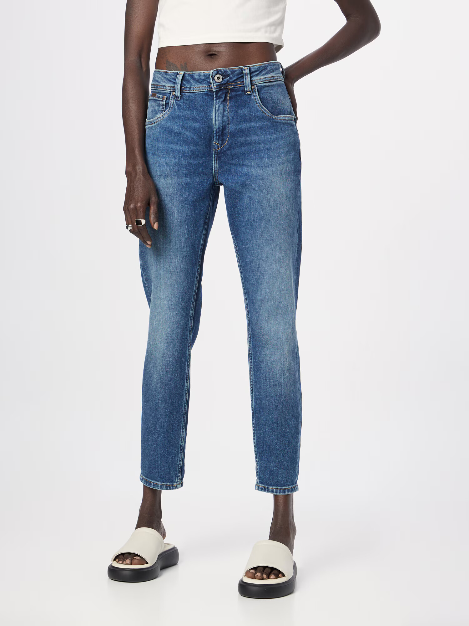 Pepe Jeans Jeans 'Violet' albastru denim - Pled.ro