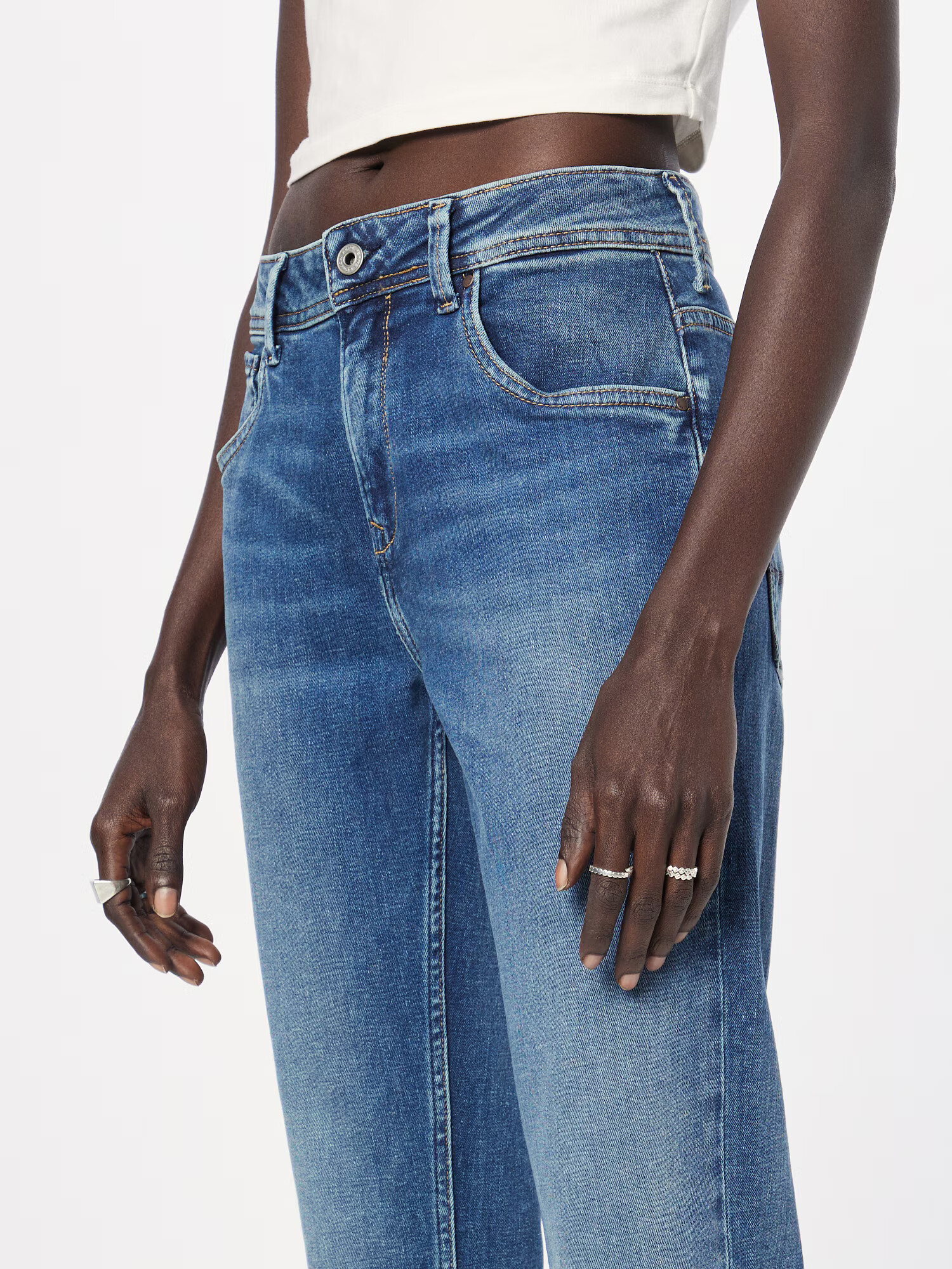 Pepe Jeans Jeans 'Violet' albastru denim - Pled.ro