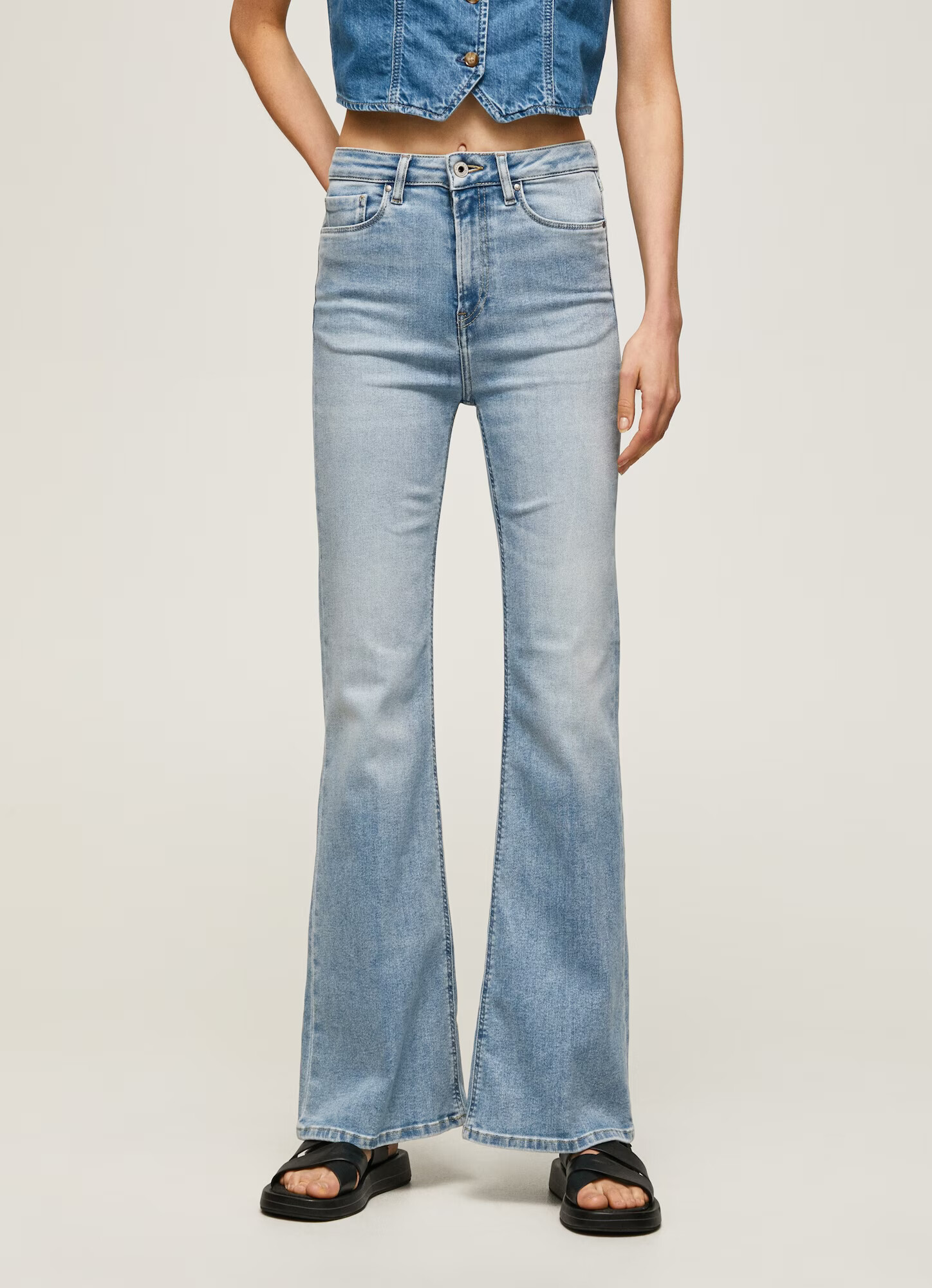 Pepe Jeans Jeans 'Willa' albastru denim - Pled.ro