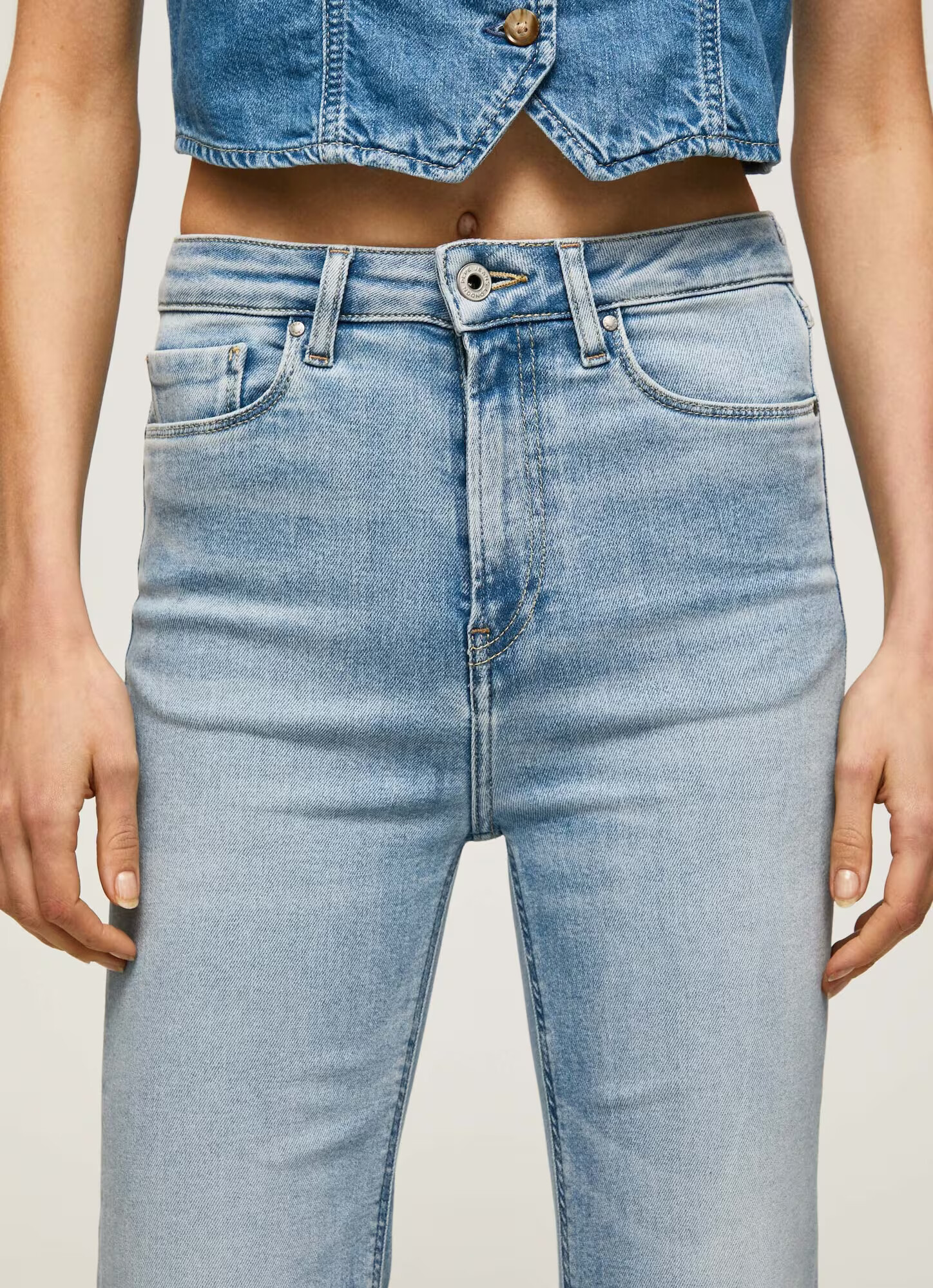 Pepe Jeans Jeans 'Willa' albastru denim - Pled.ro