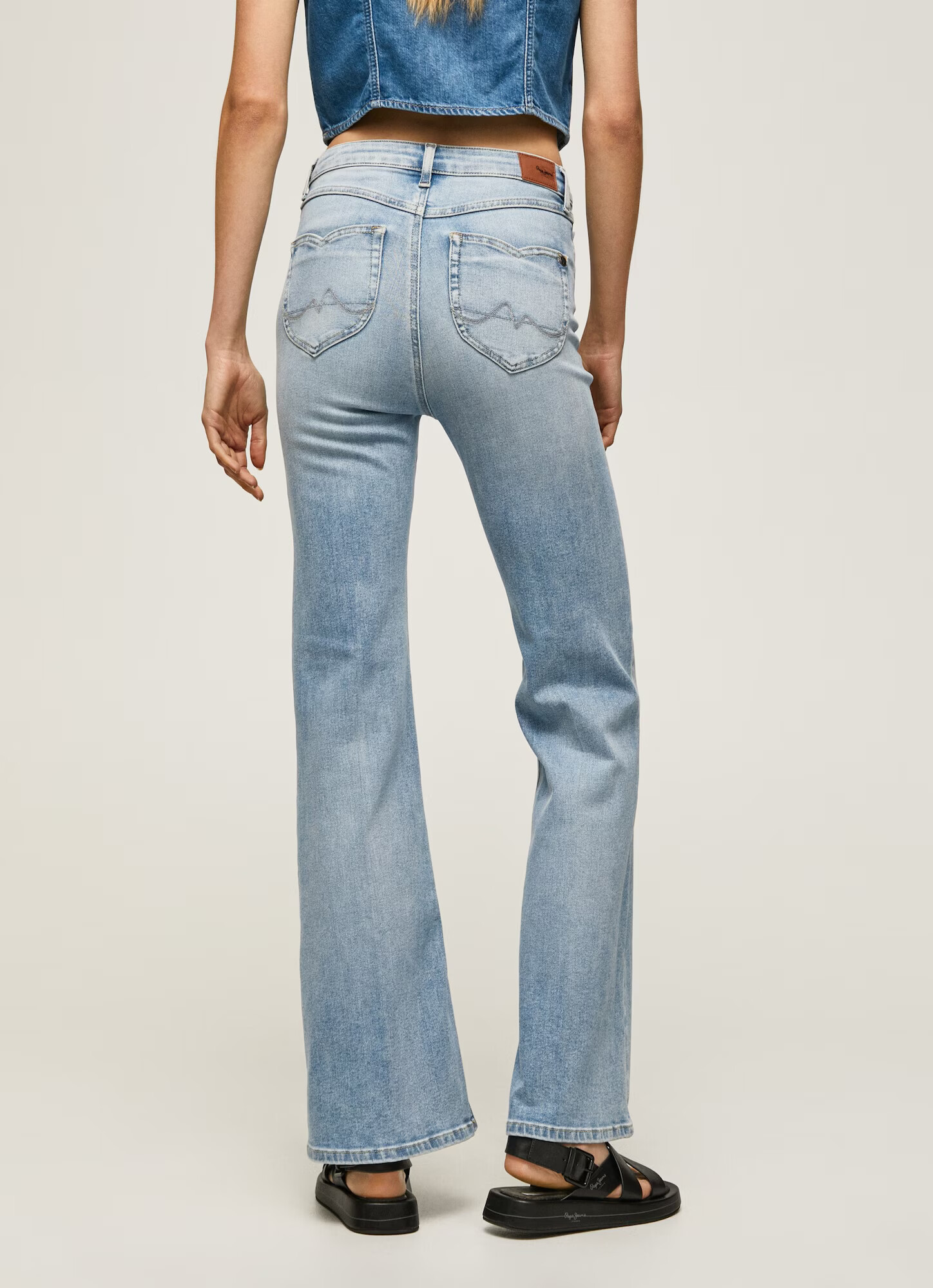 Pepe Jeans Jeans 'Willa' albastru denim - Pled.ro