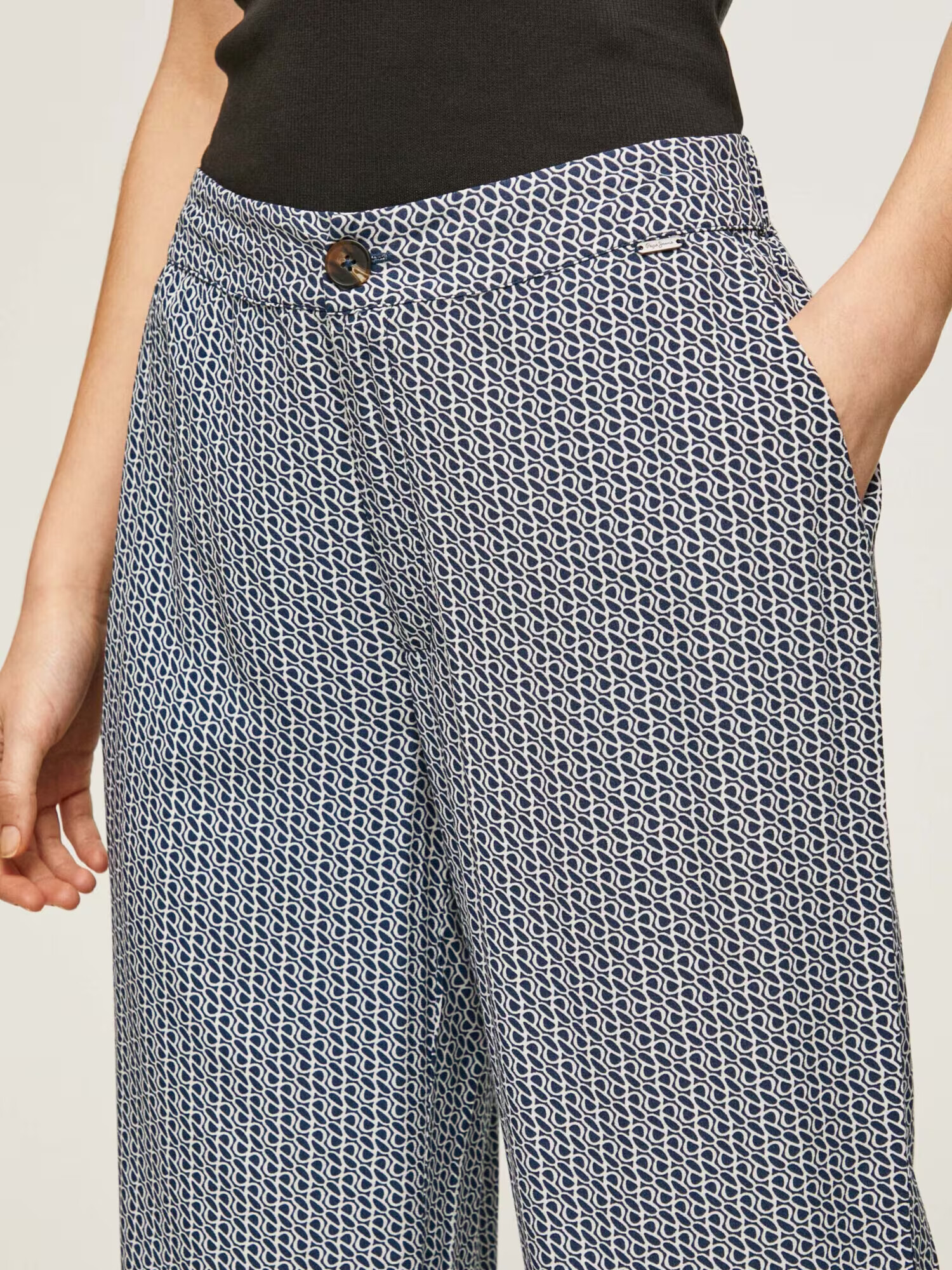 Pepe Jeans Pantaloni 'AMAIRA' albastru / alb - Pled.ro