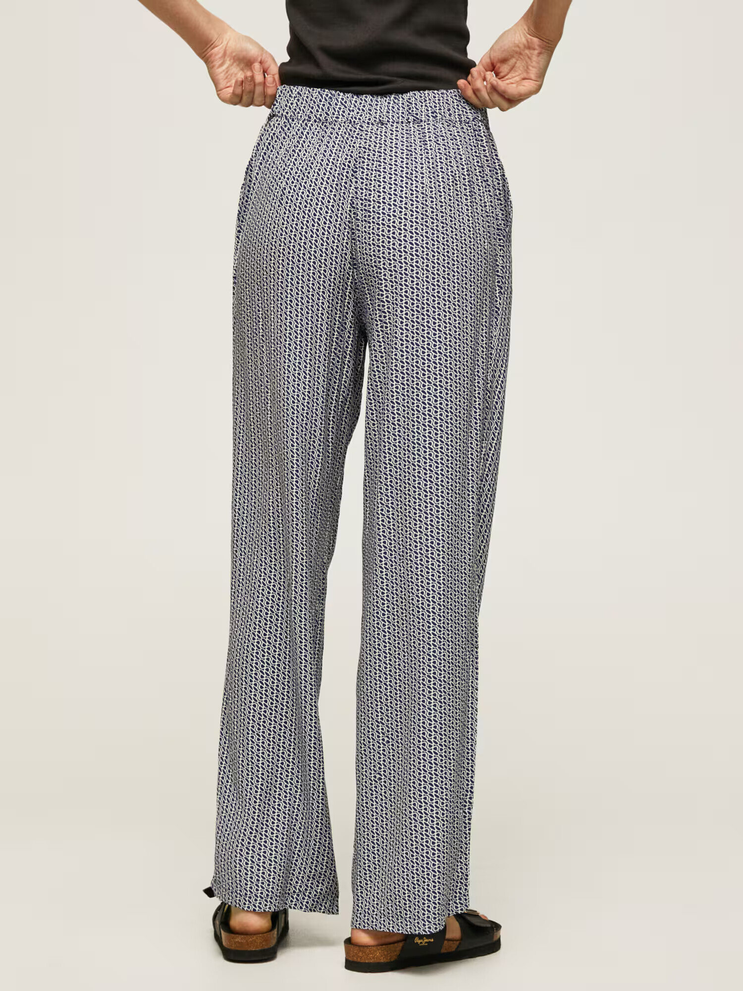 Pepe Jeans Pantaloni 'AMAIRA' albastru / alb - Pled.ro