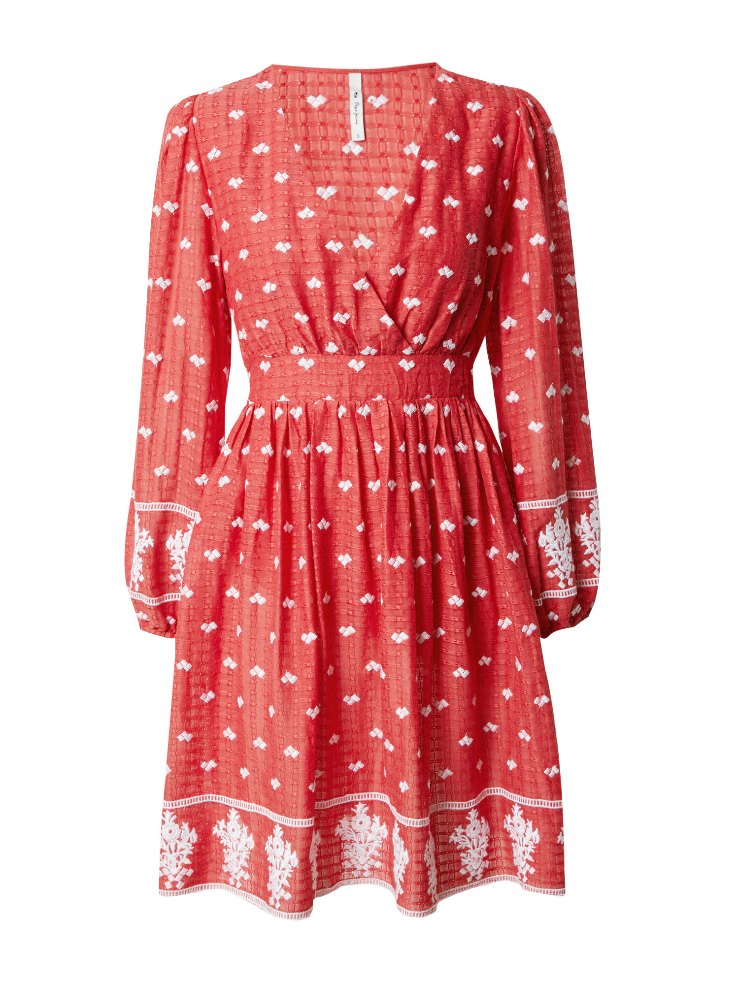 Pepe Jeans Rochie 'BATIA' roșu / alb - Pled.ro