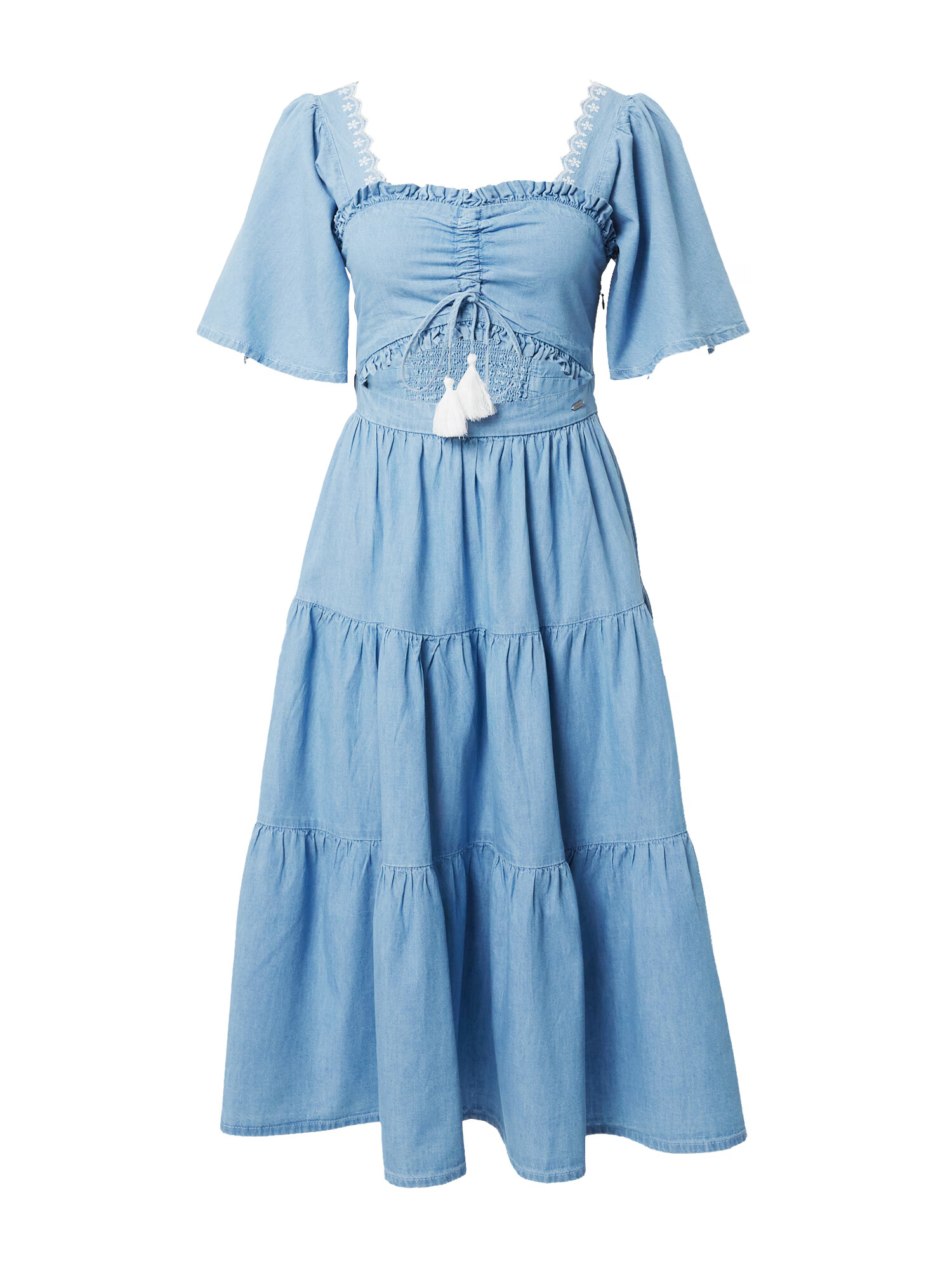 Pepe Jeans Rochie de vară 'AITANA' albastru denim - Pled.ro