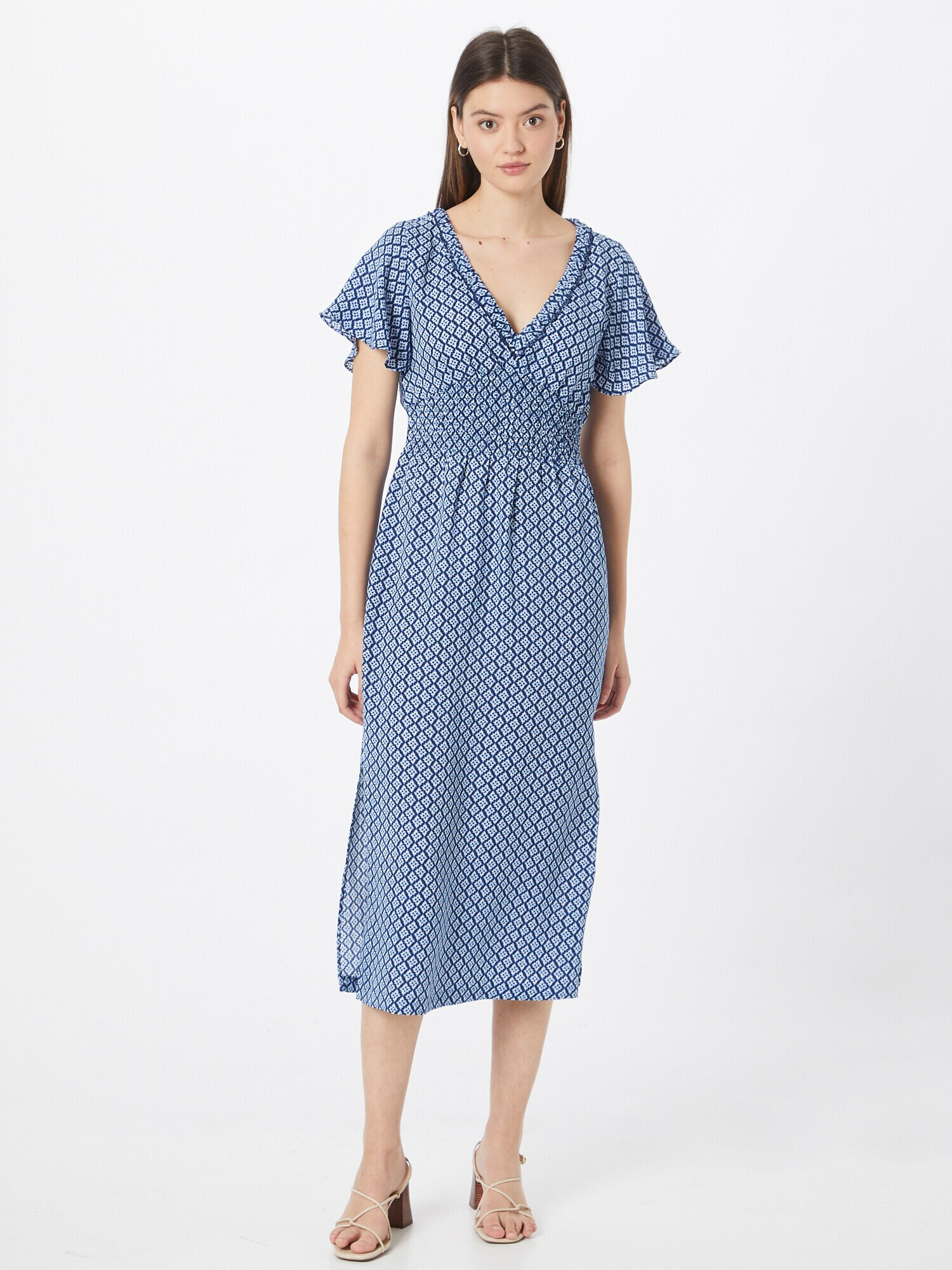 Pepe Jeans Rochie de vară 'MIRACLE' bleumarin / alb - Pled.ro