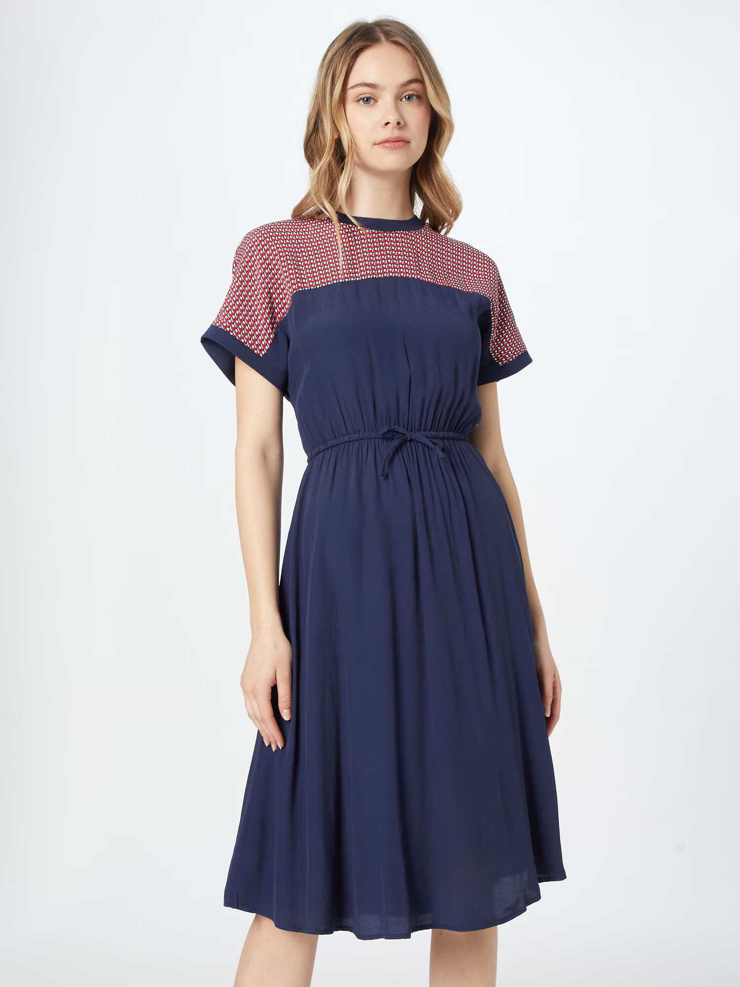 Pepe Jeans Rochie 'Jessie' albastru marin / roșu / alb - Pled.ro