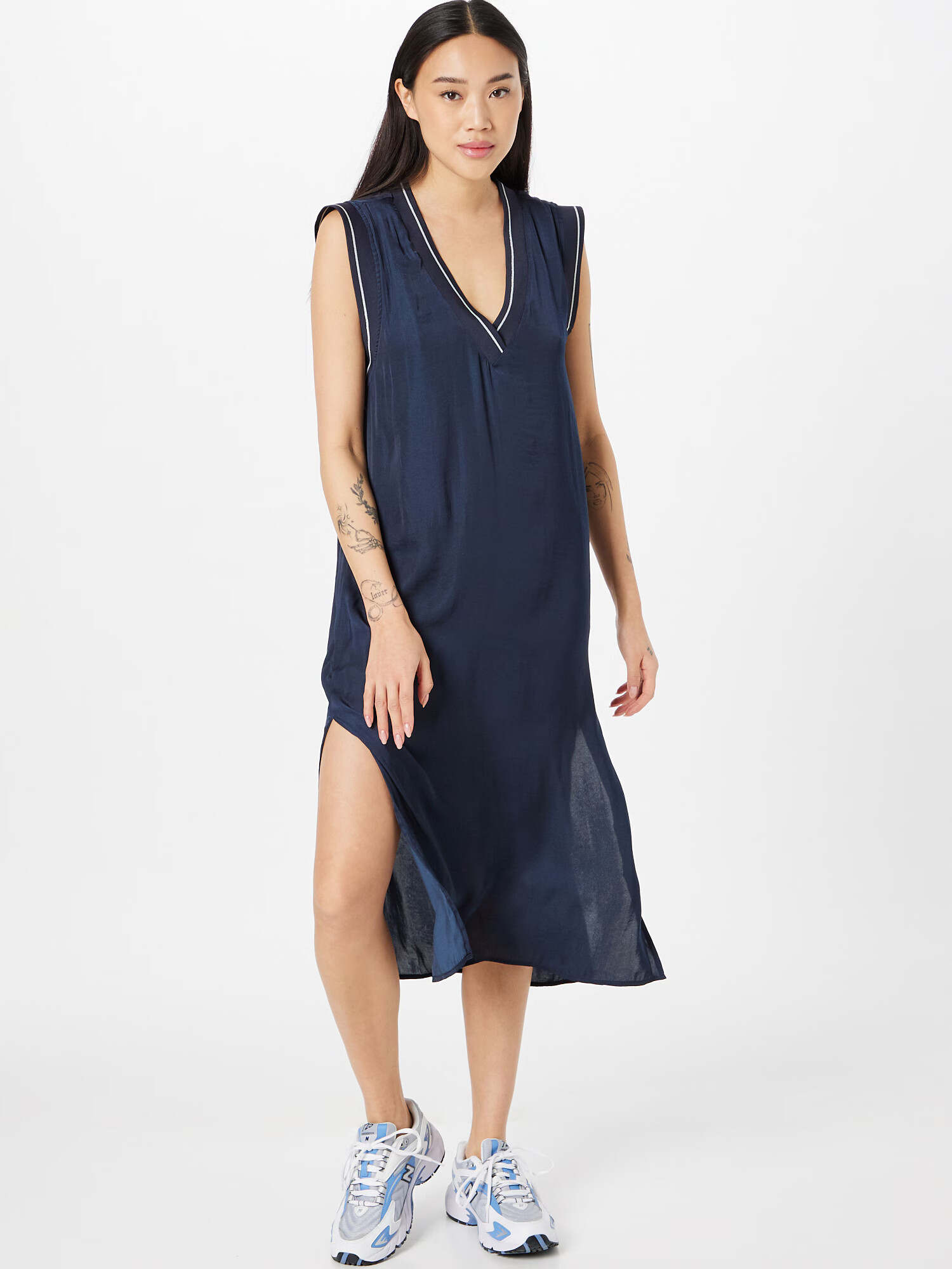 Pepe Jeans Rochie 'MATILDA' albastru noapte / alb - Pled.ro