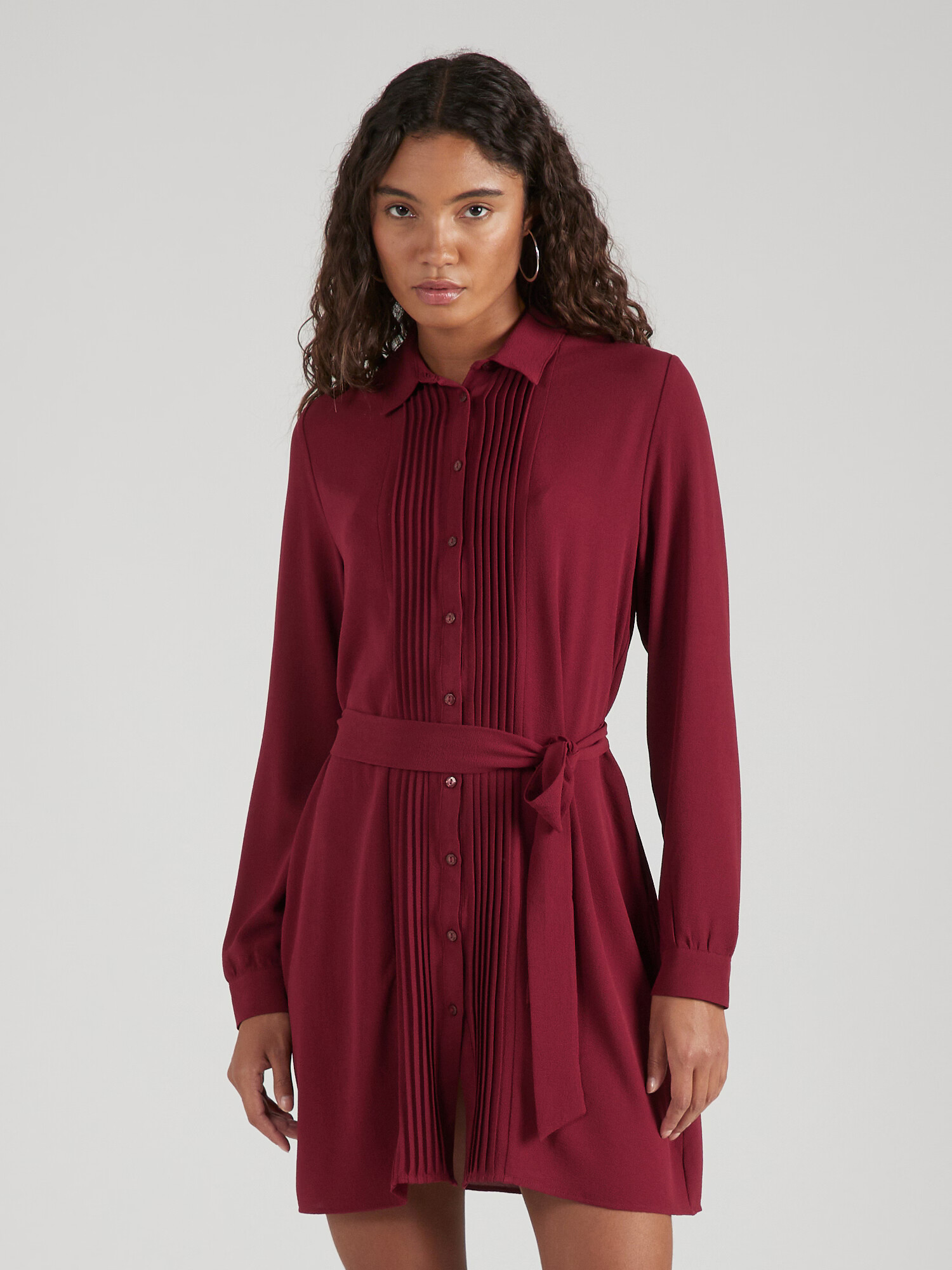 Pepe Jeans Rochie tip bluză 'GISSA' roșu burgundy - Pled.ro