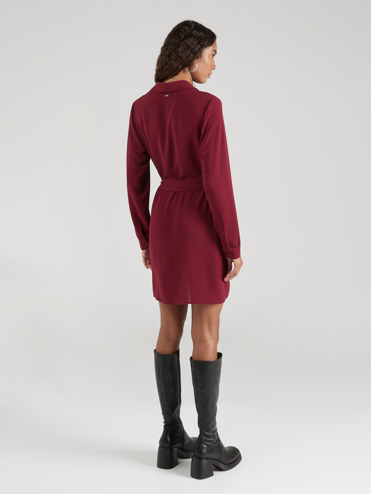 Pepe Jeans Rochie tip bluză 'GISSA' roșu burgundy - Pled.ro