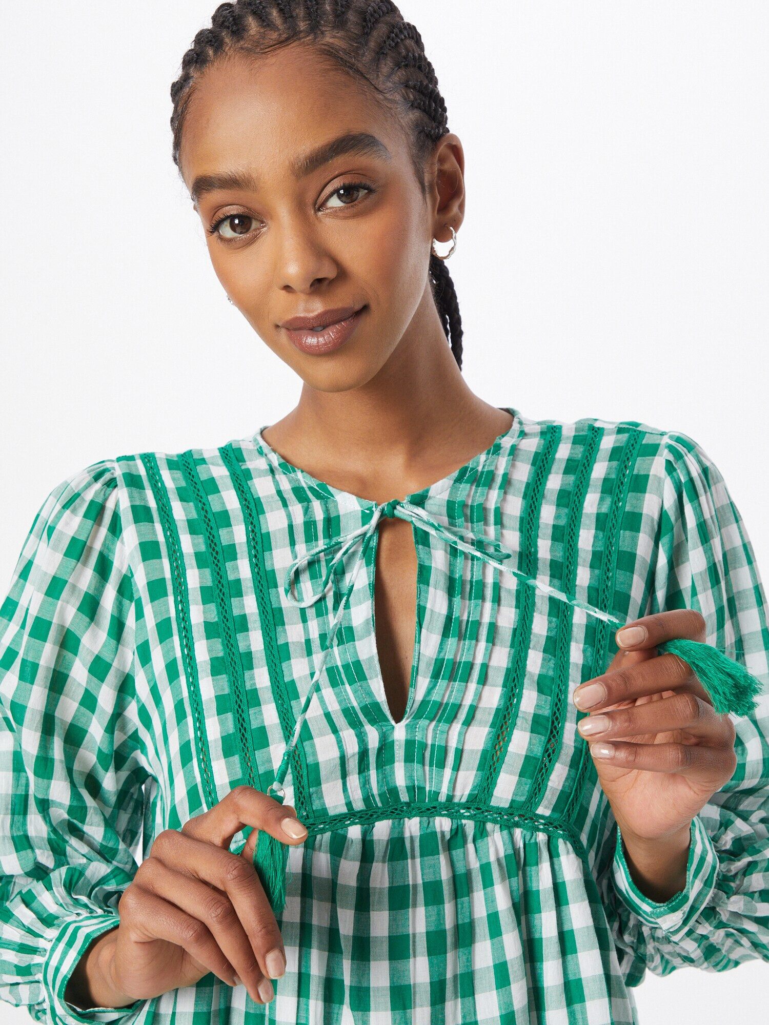 Pepe Jeans Rochie verde / alb - Pled.ro