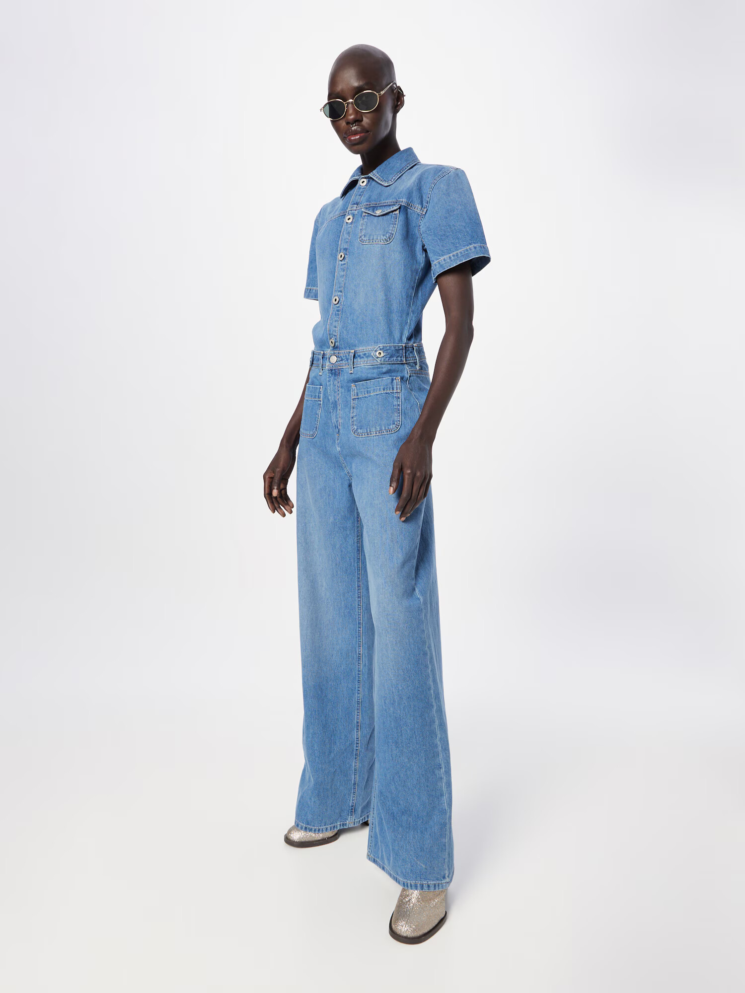 Pepe Jeans Salopeta 'EVELYN' albastru denim - Pled.ro