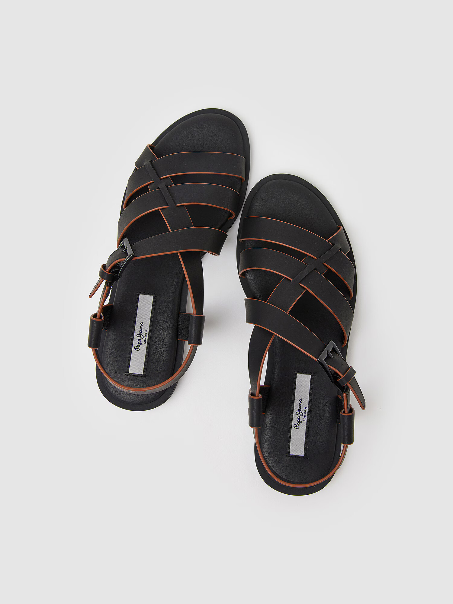 Pepe Jeans Sandale 'HAYES ROME' negru - Pled.ro