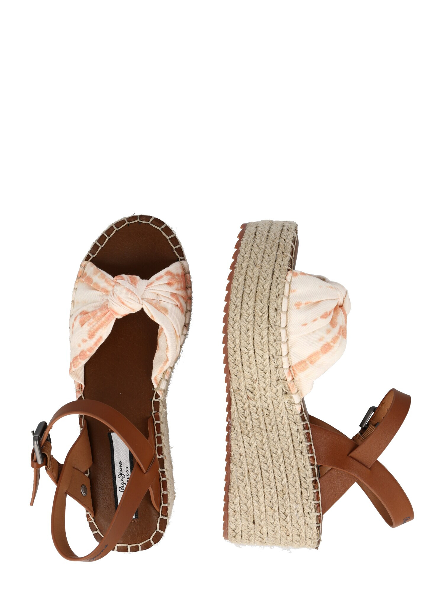 Pepe Jeans Sandale 'Witney' bej / maro / portocaliu - Pled.ro