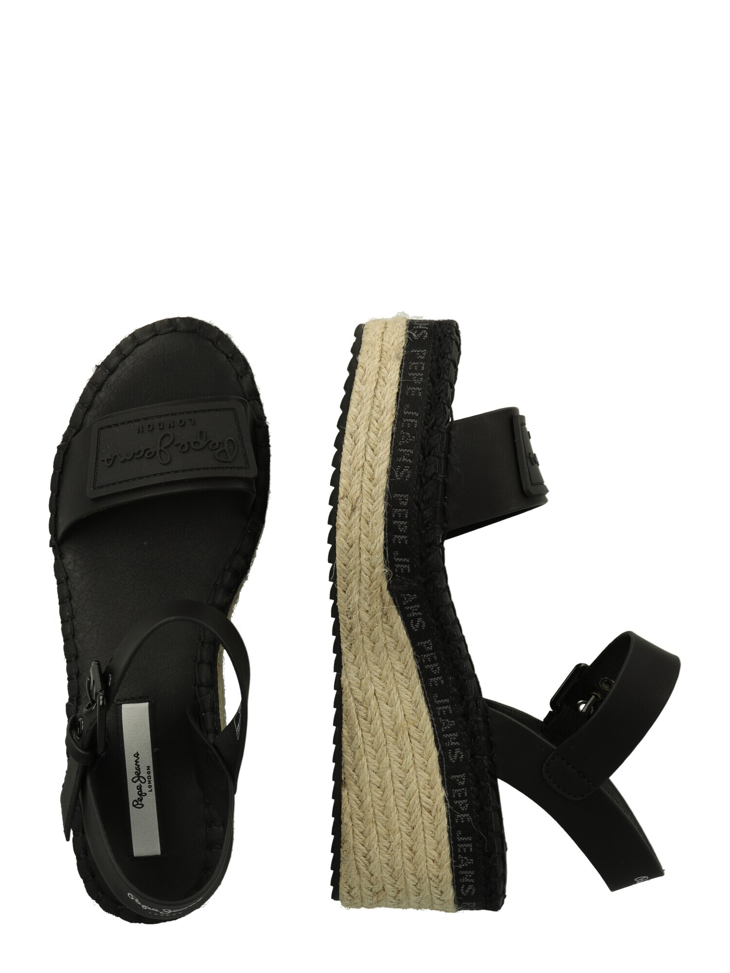 Pepe Jeans Sandale 'Witney' bej / negru - Pled.ro